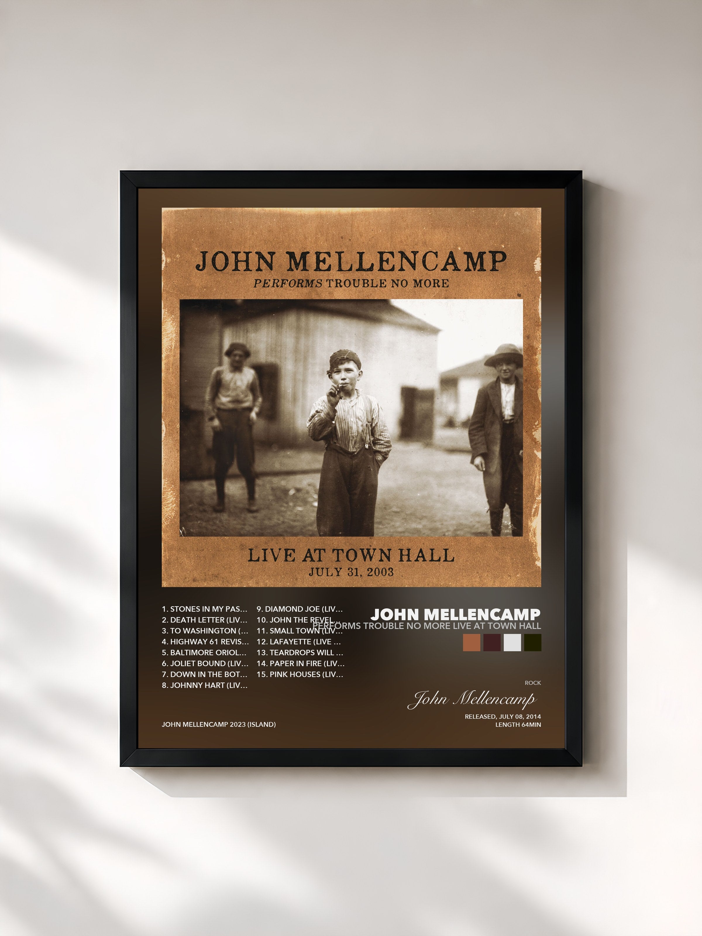 John Mellencamp · Performs Trouble No More Live At Town Hall