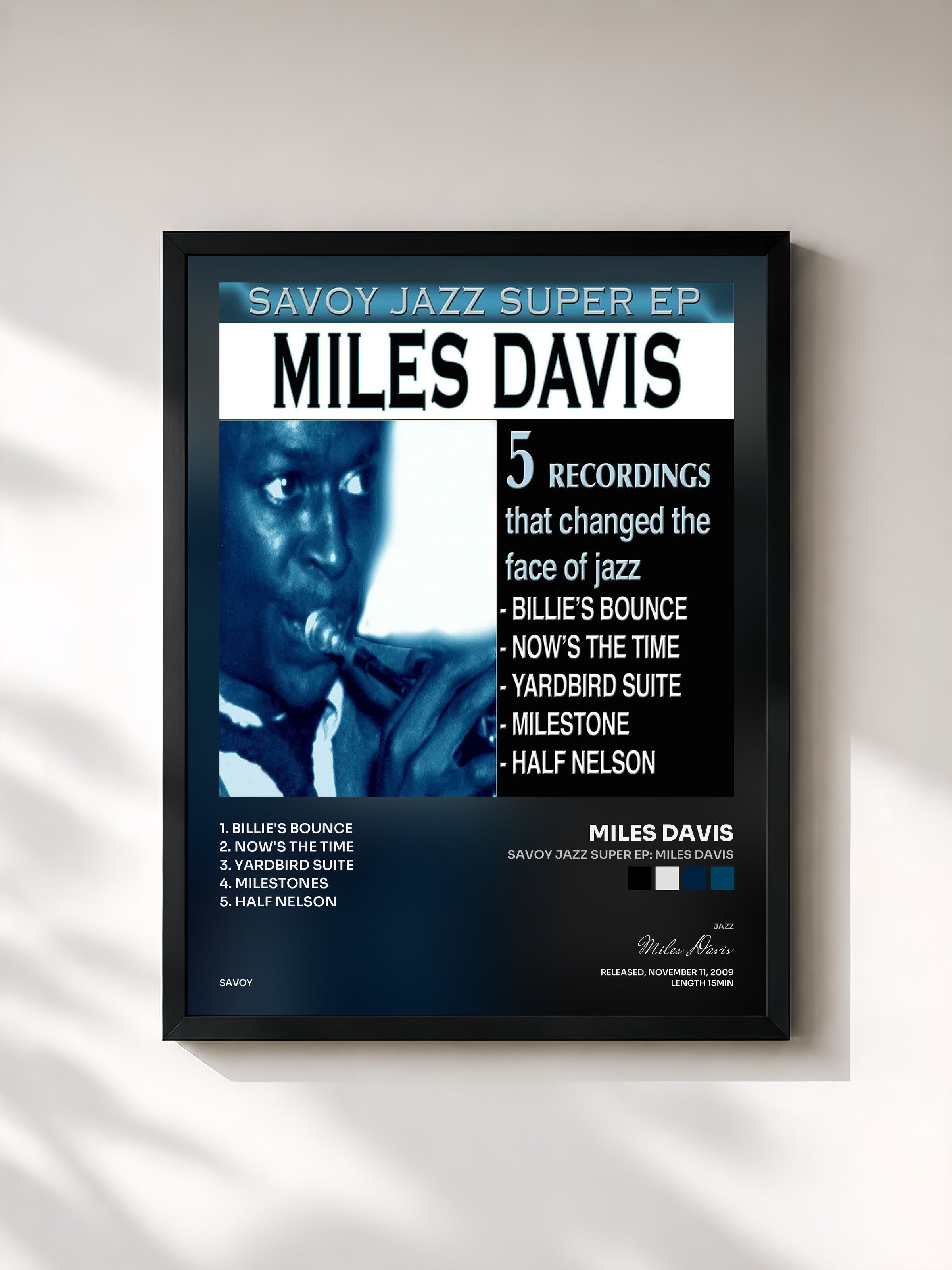 Miles Davis · Savoy Jazz Super EP: Miles Davis