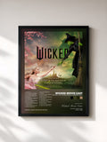 Tableau de l'album Wicked: The Soundtrack (Commentary) de Wicked Movie Cast, imprimé et encadré en France