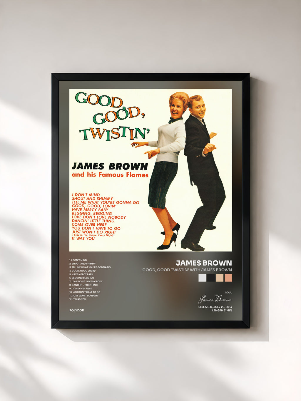 James Brown · Good, Good Twistin' With James Brown