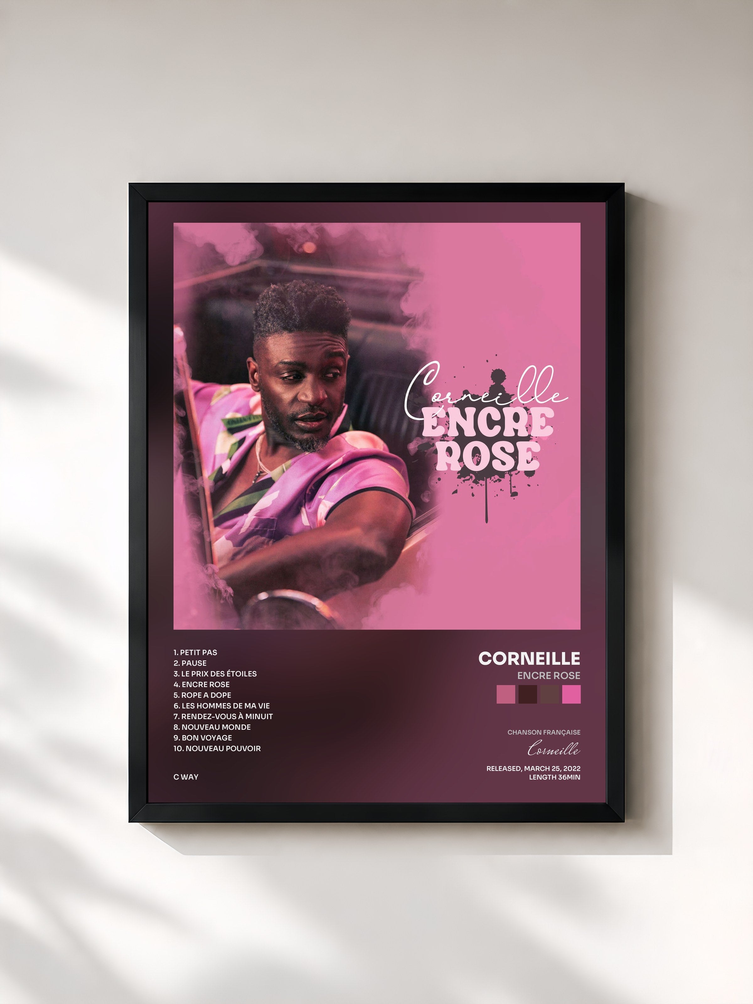 Corneille · Encre rose