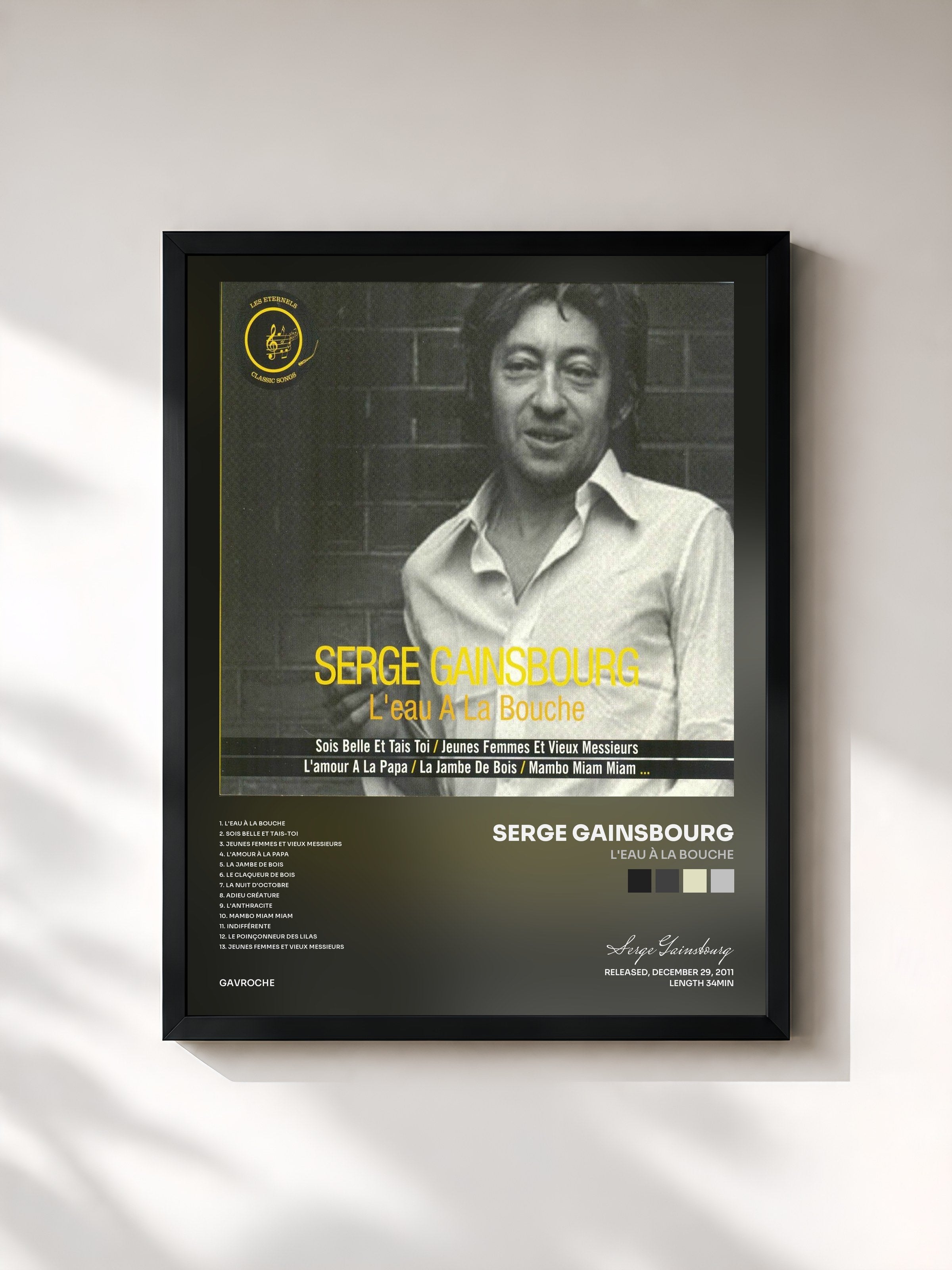Serge Gainsbourg · L'eau à la bouche