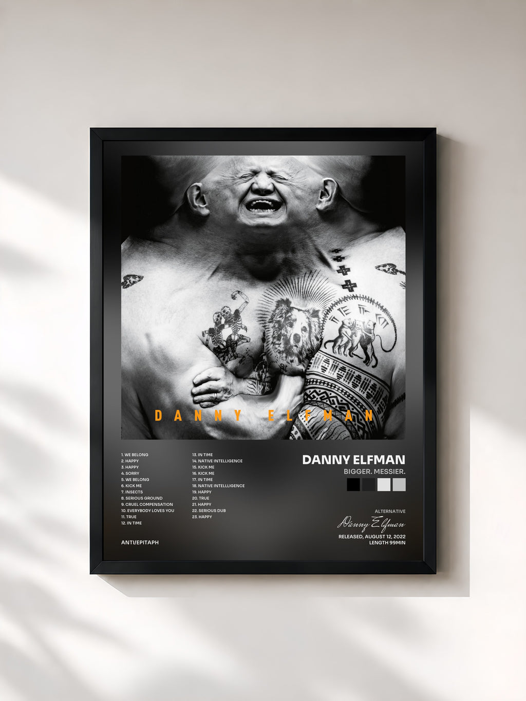 Danny Elfman · Bigger. Messier.