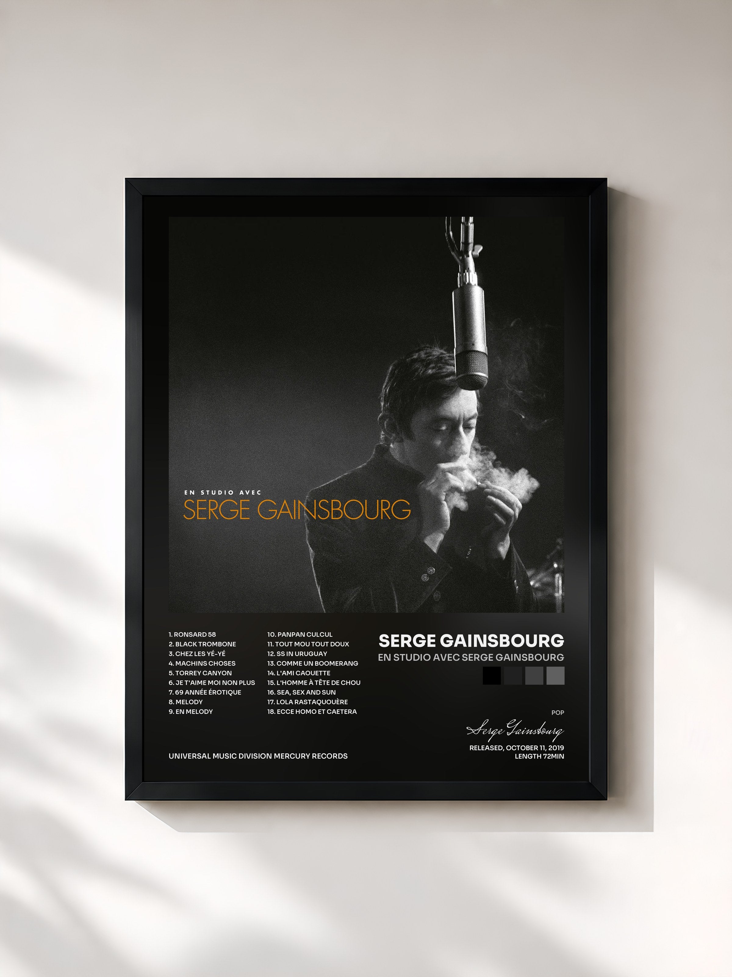Serge Gainsbourg · En studio avec Serge Gainsbourg