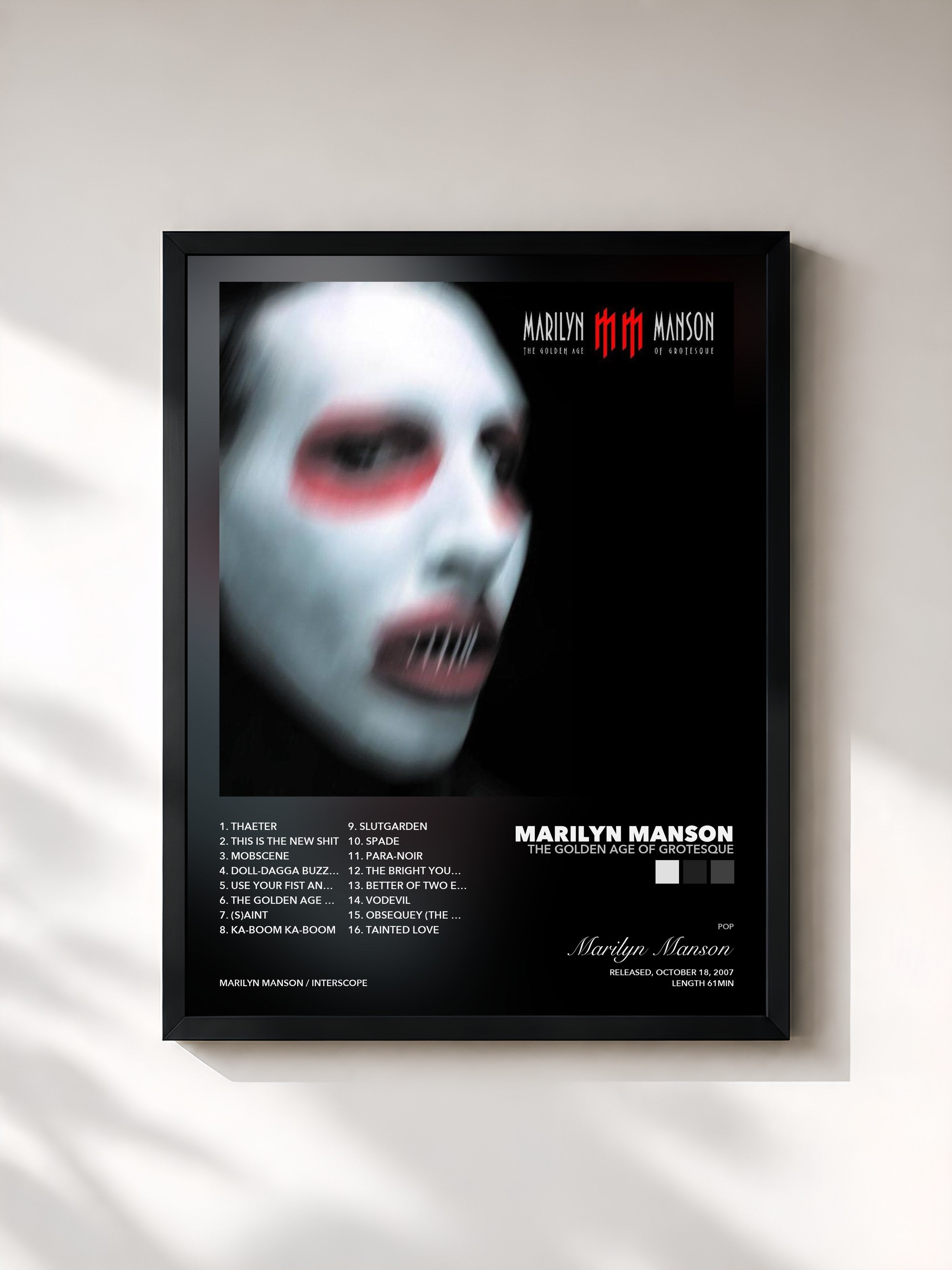 Marilyn Manson · The Golden Age Of Grotesque