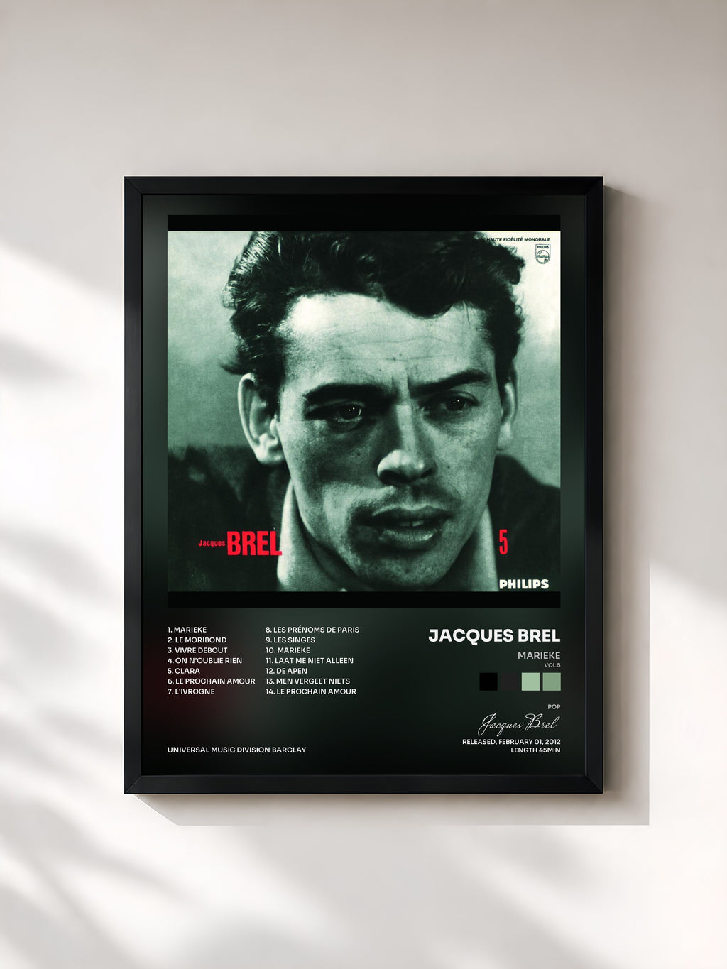 Jacques Brel · Marieke (Vol.5)