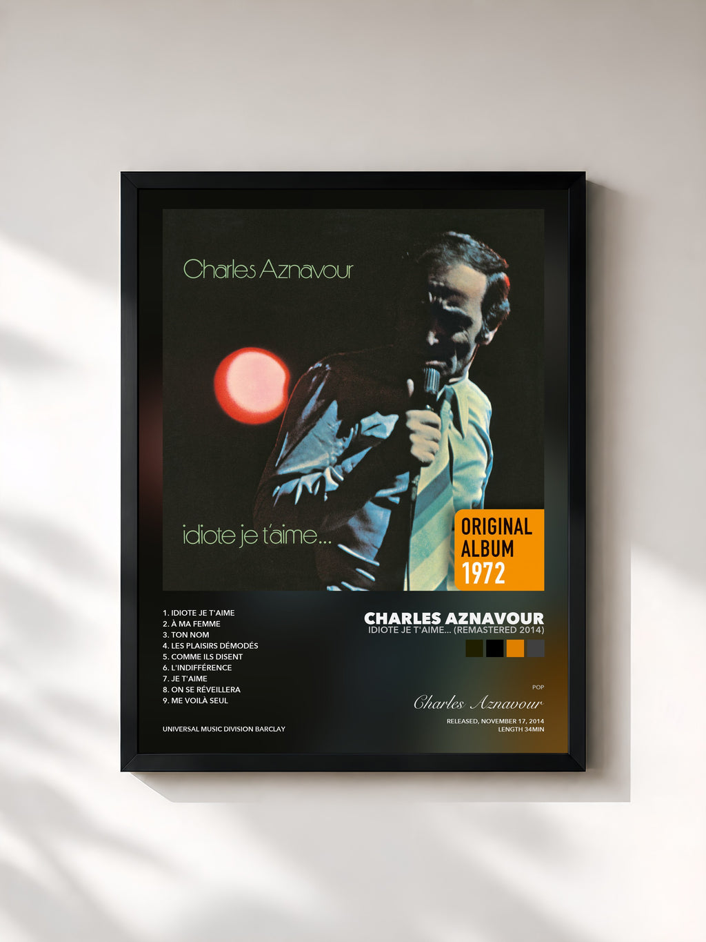 Charles Aznavour – Idiote je t'aime... (Remastered 2014)