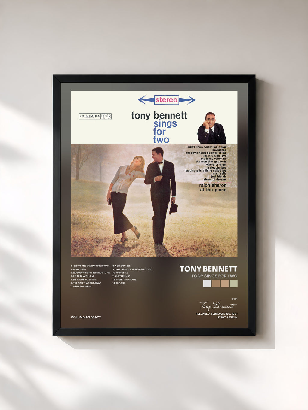 Tony Bennett · Tony Sings For Two