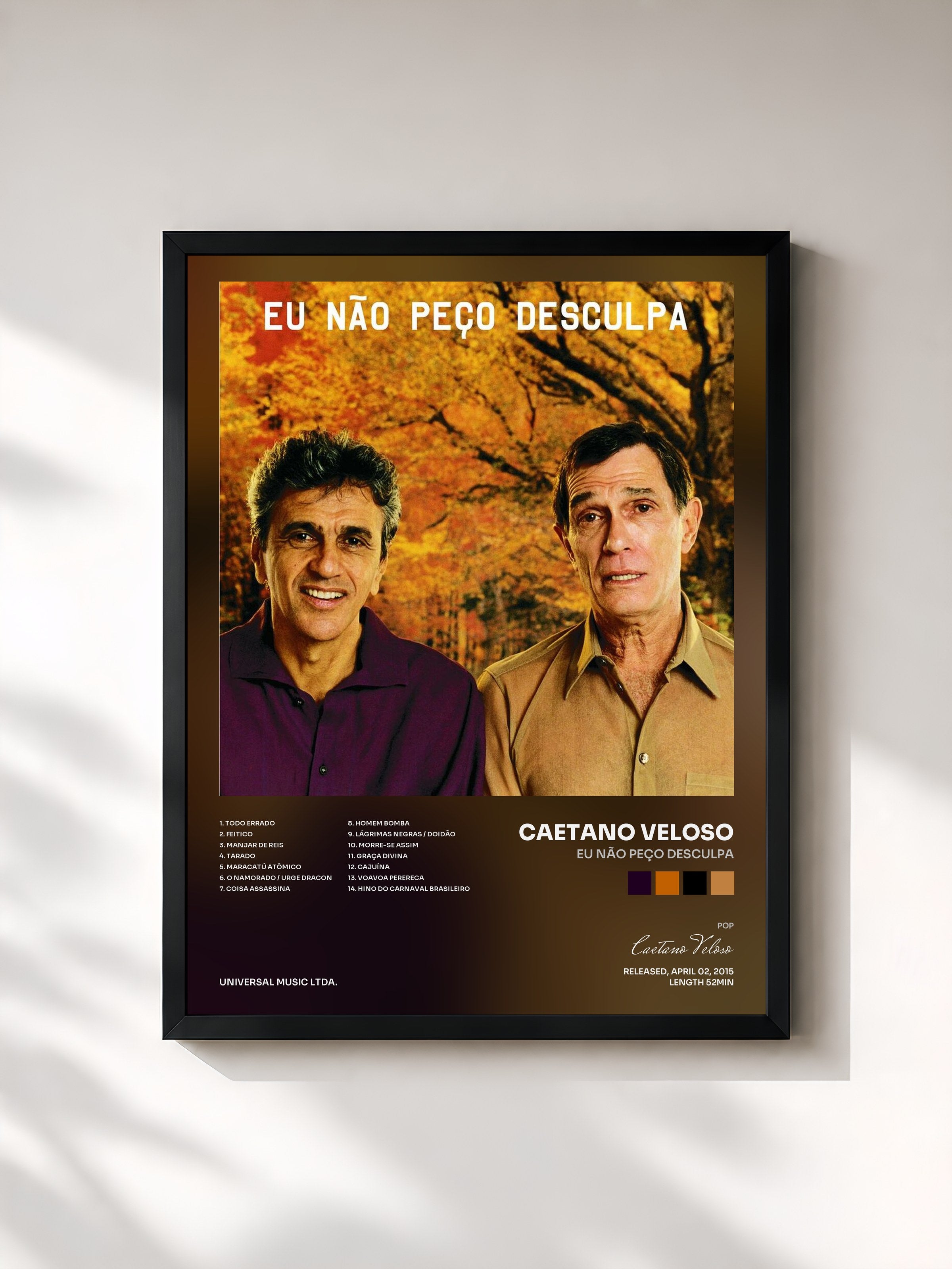 Caetano Veloso · Eu Não Peço Desculpa