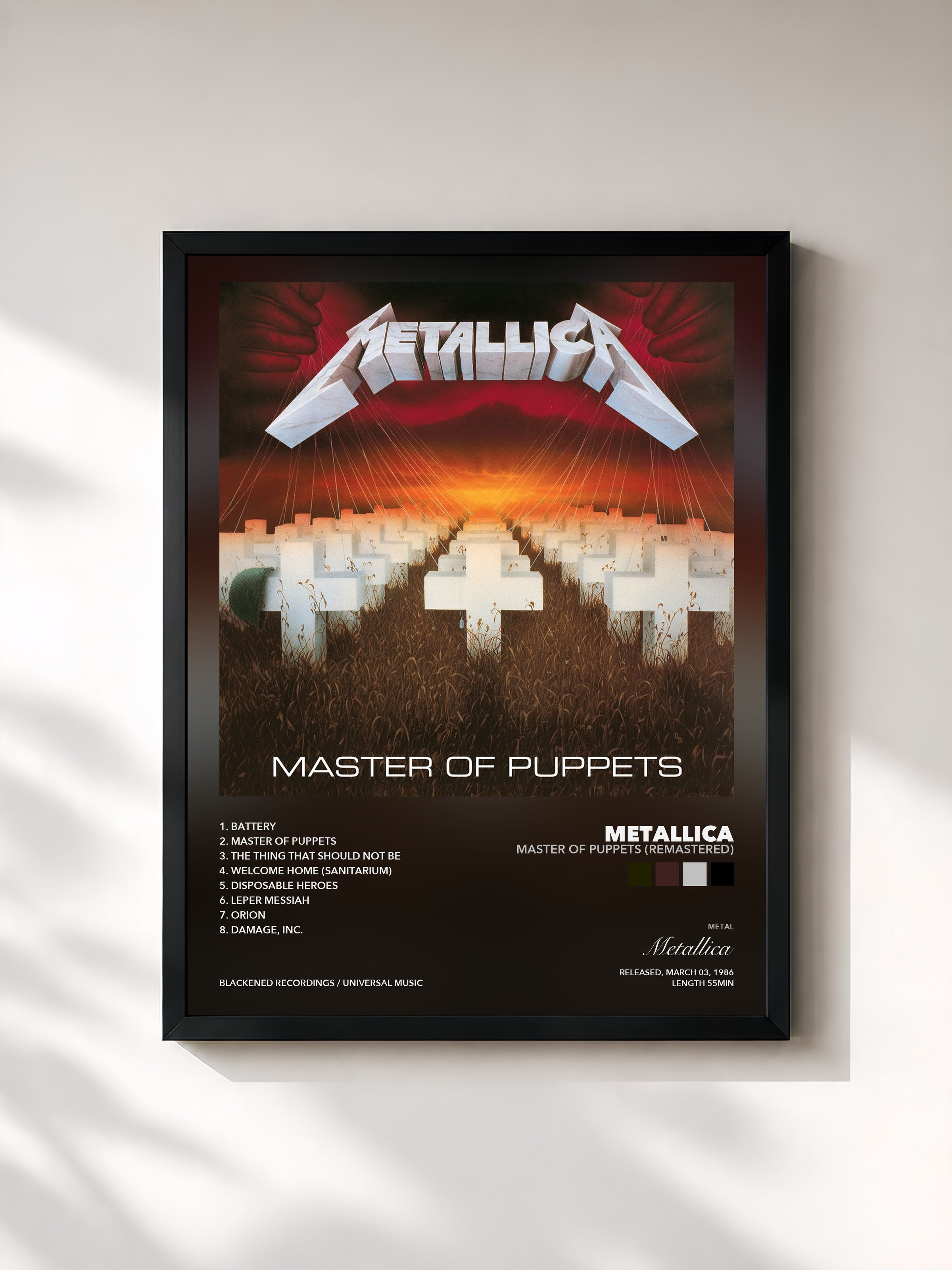 Metallica · Master Of Puppets (Remastered)