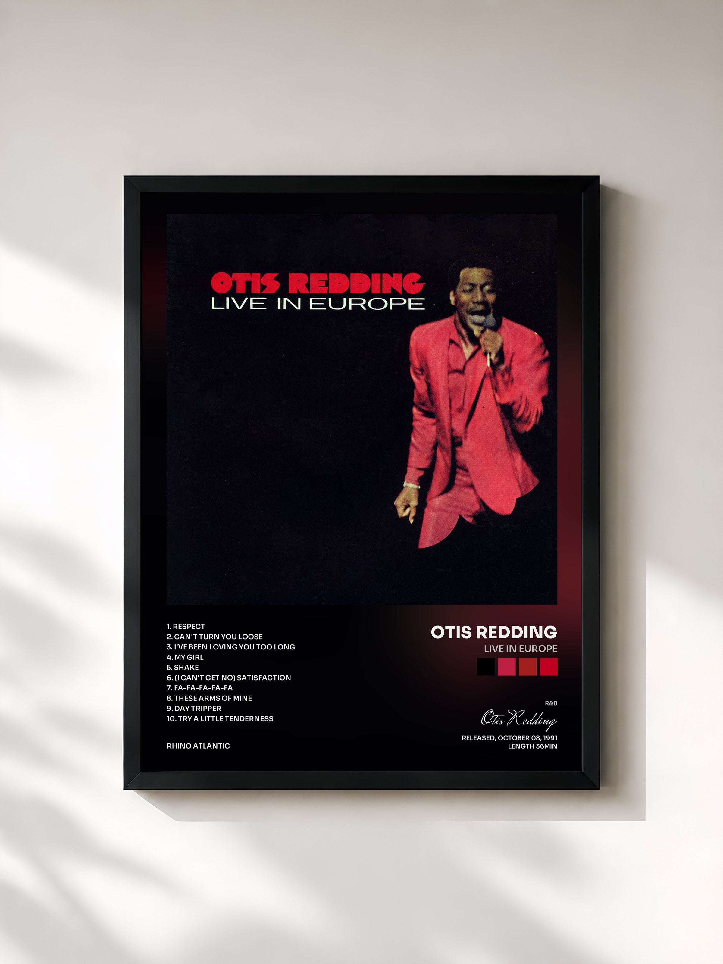 Otis Redding · Live in Europe