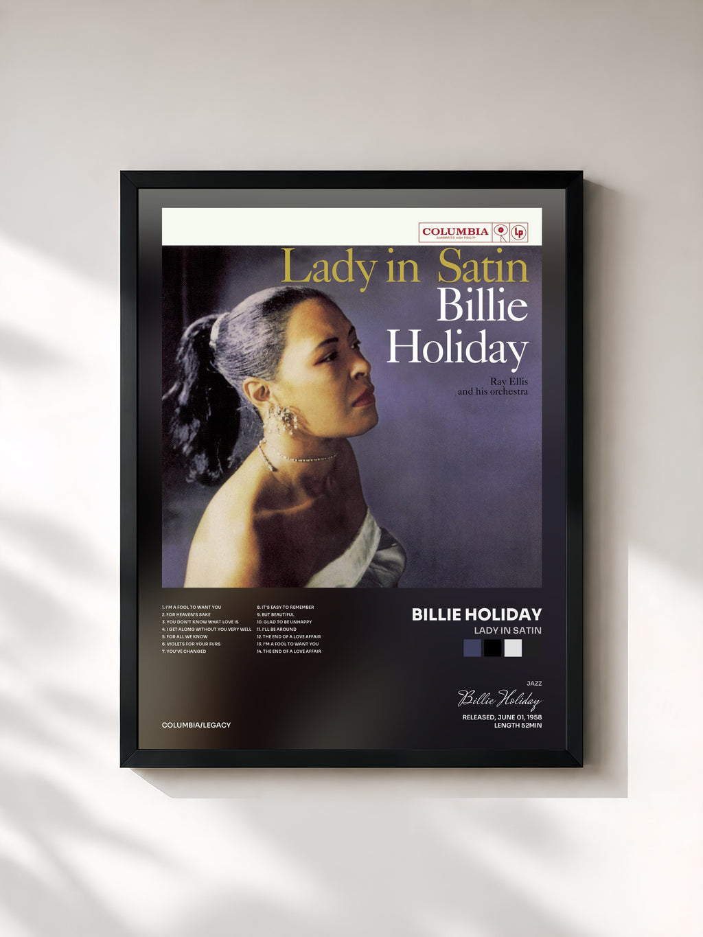 Billie Holiday · Lady In Satin