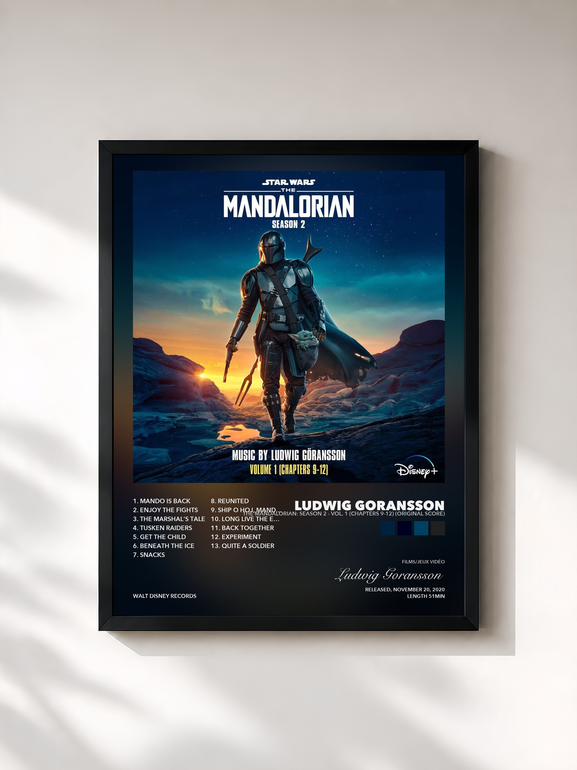 Ludwig Goransson – The Mandalorian: Season 2 - Vol. 1 (Chapters 9-12) (Original Score)