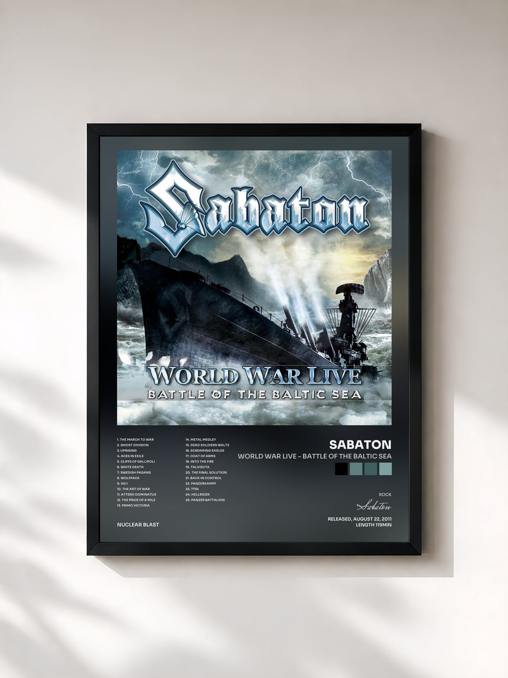 Sabaton · World War Live - Battle of the Baltic Sea