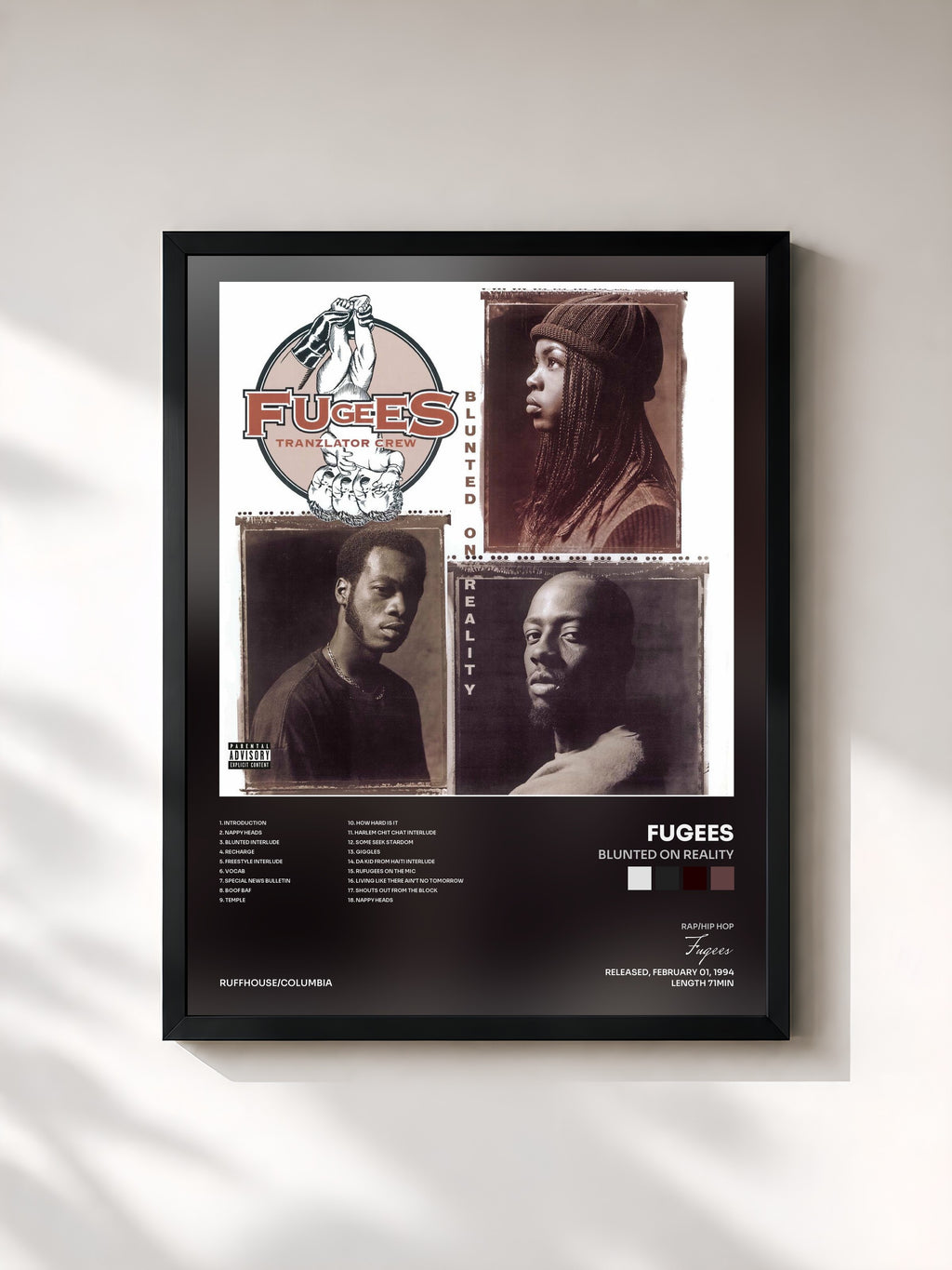 Fugees · Blunted On Reality