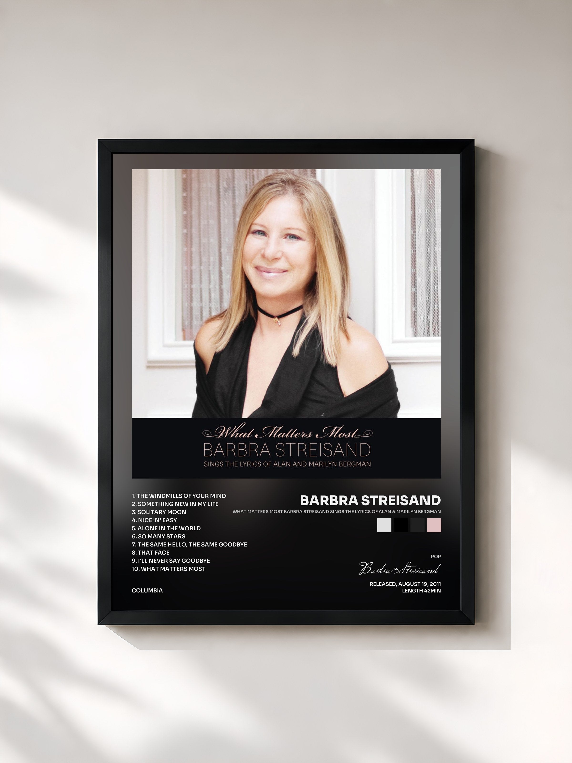Barbra Streisand · What Matters Most Barbra Streisand Sings The Lyrics Of Alan & Marilyn Bergman