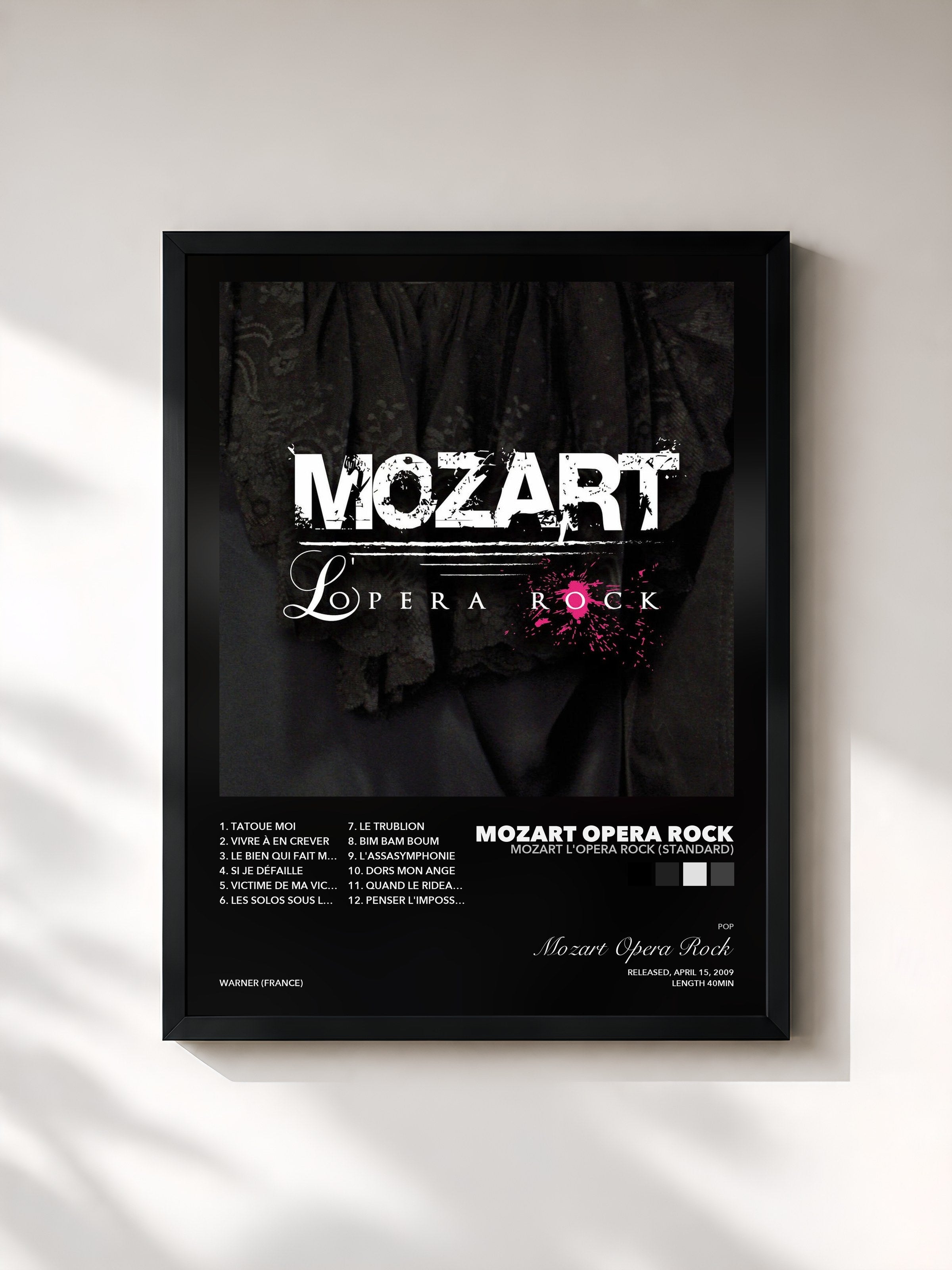Mozart Opera Rock · Mozart l'Opera Rock (standard)