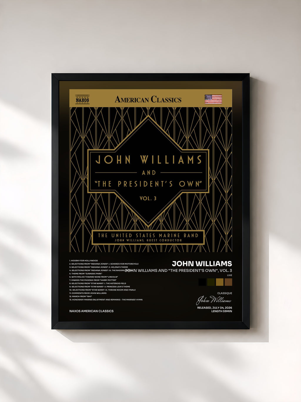 John Williams · John Williams and "The President's Own", Vol. 3 (Live)