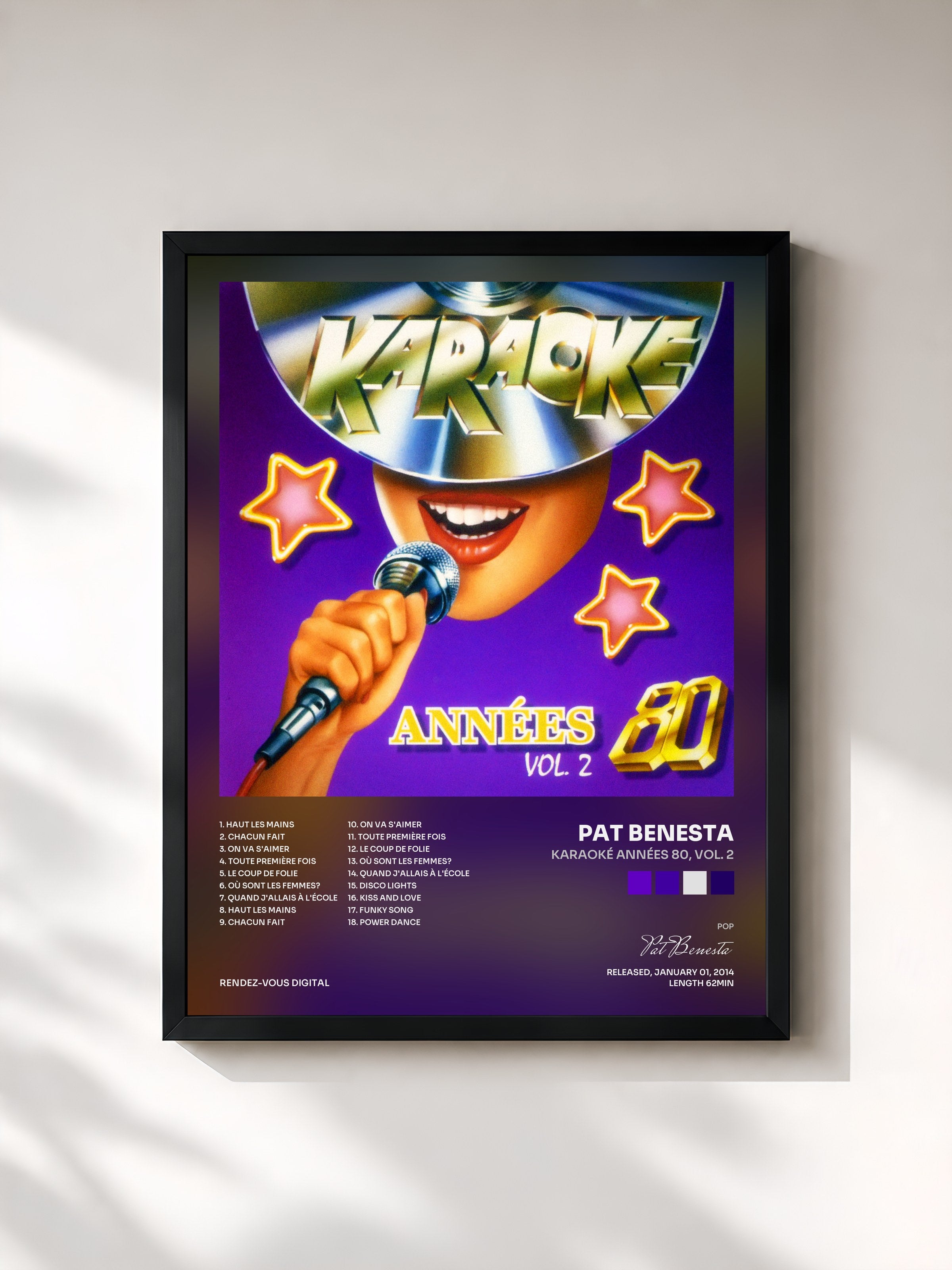 Pat Benesta · Karaoké années 80, Vol. 2