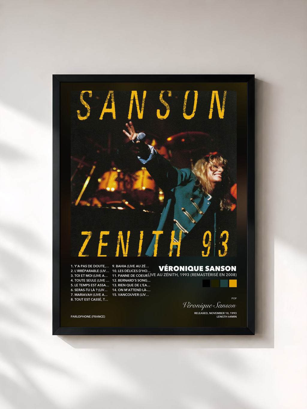 Véronique Sanson – Live au Zénith, 1993 (Remastérisé en 2008)