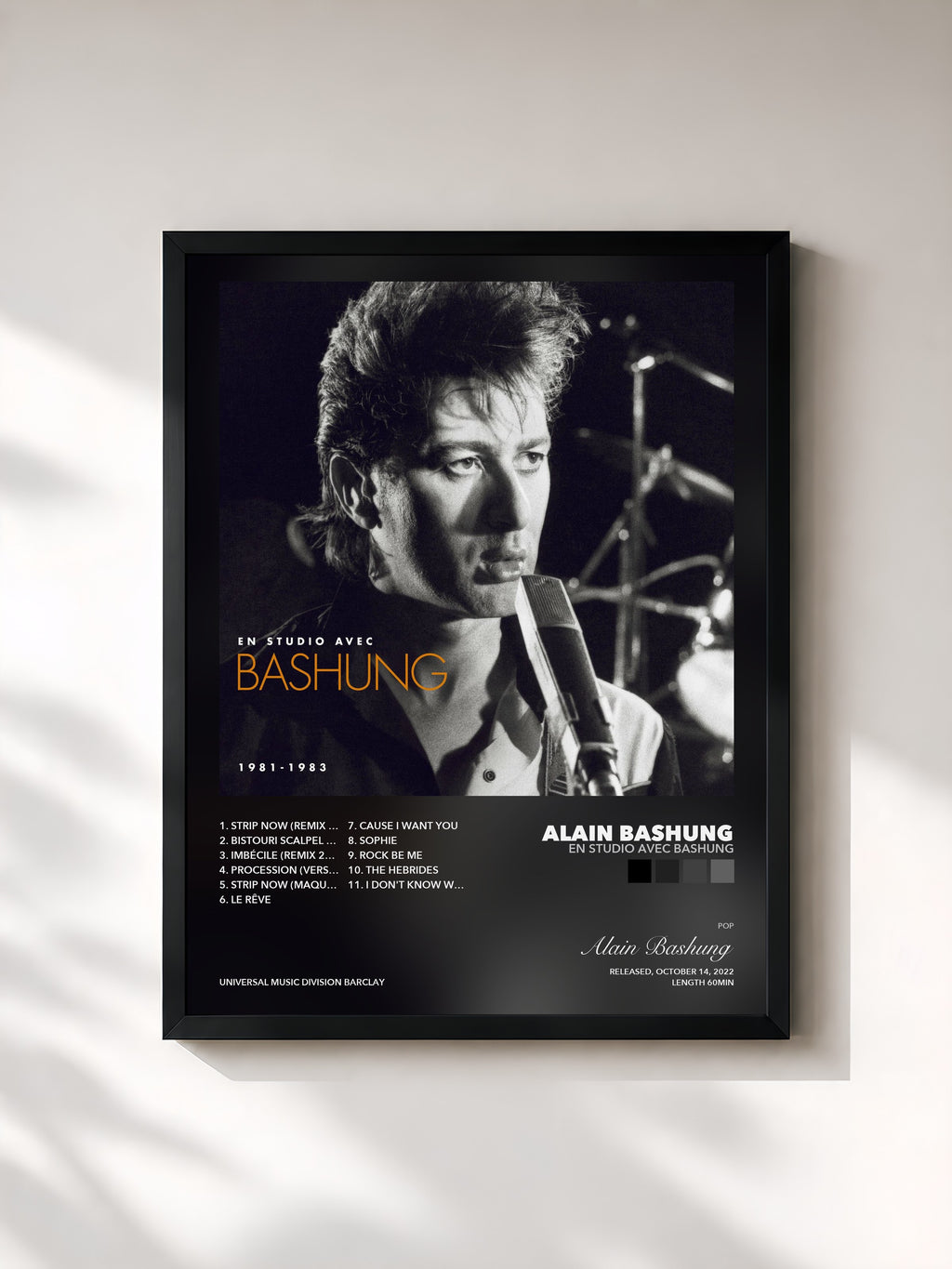 Alain Bashung – En studio avec Bashung