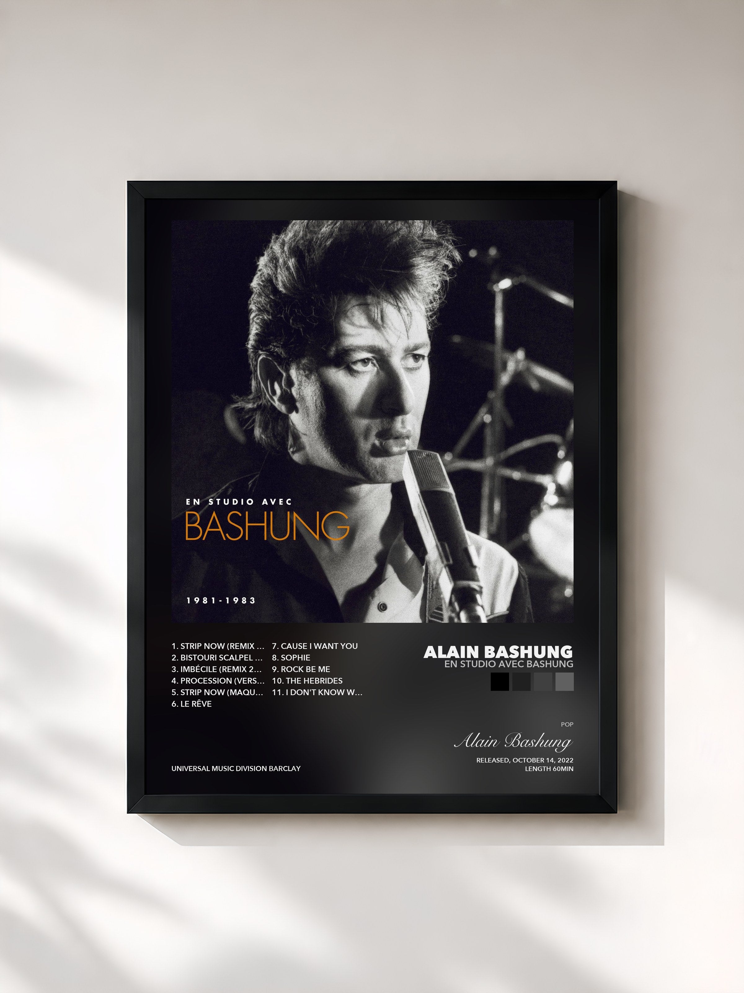 Alain Bashung – En studio avec Bashung