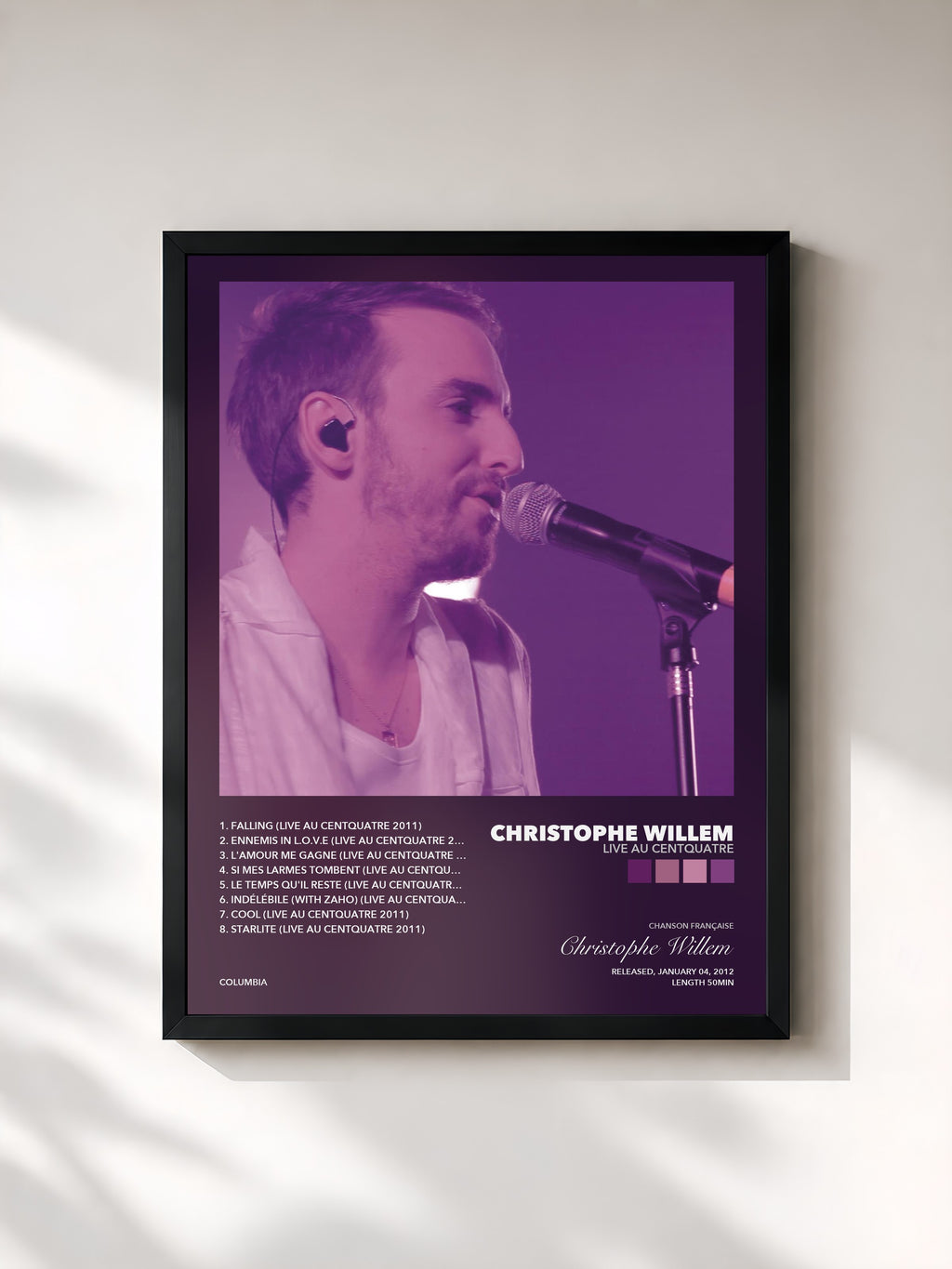 Christophe Willem – Live au Centquatre