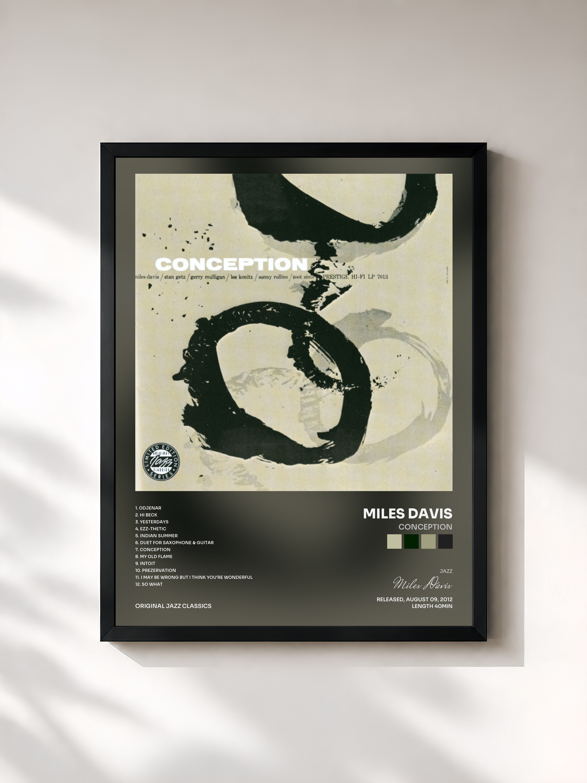 Miles Davis · Conception