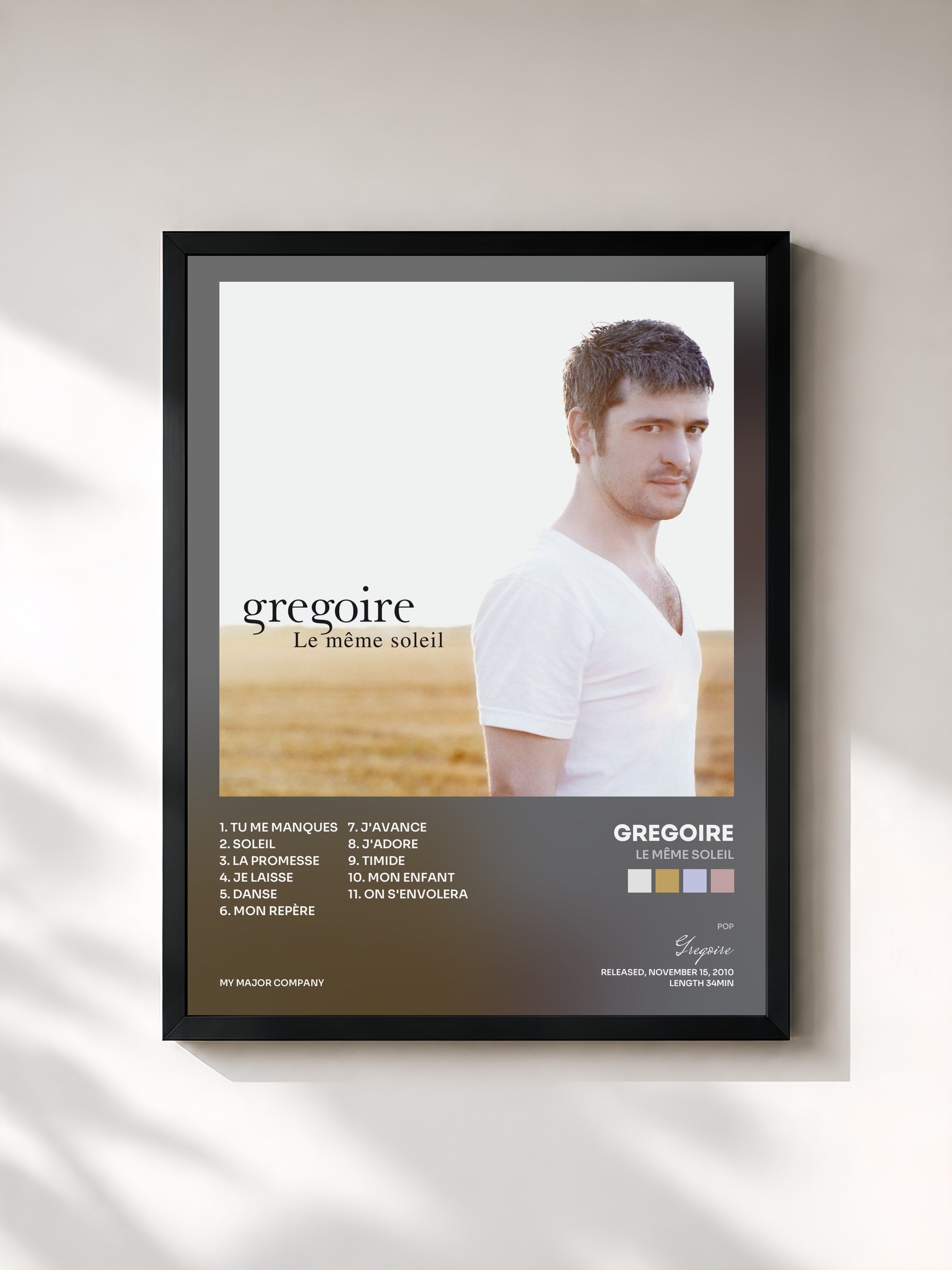 Gregoire · Le même soleil