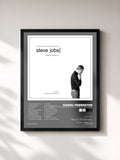 Tableau de l'album Steve Jobs (Original Motion Picture Soundtrack) de Daniel Pemberton, imprimé et encadré en France
