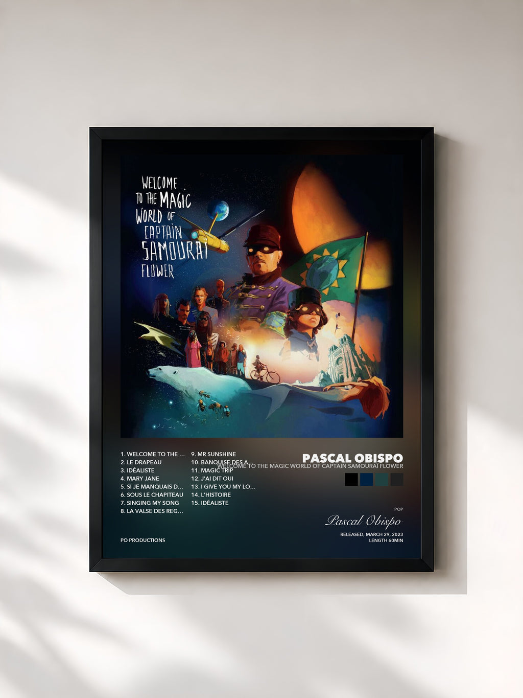 Pascal Obispo – Welcome to the magic world of Captain Samouraï Flower