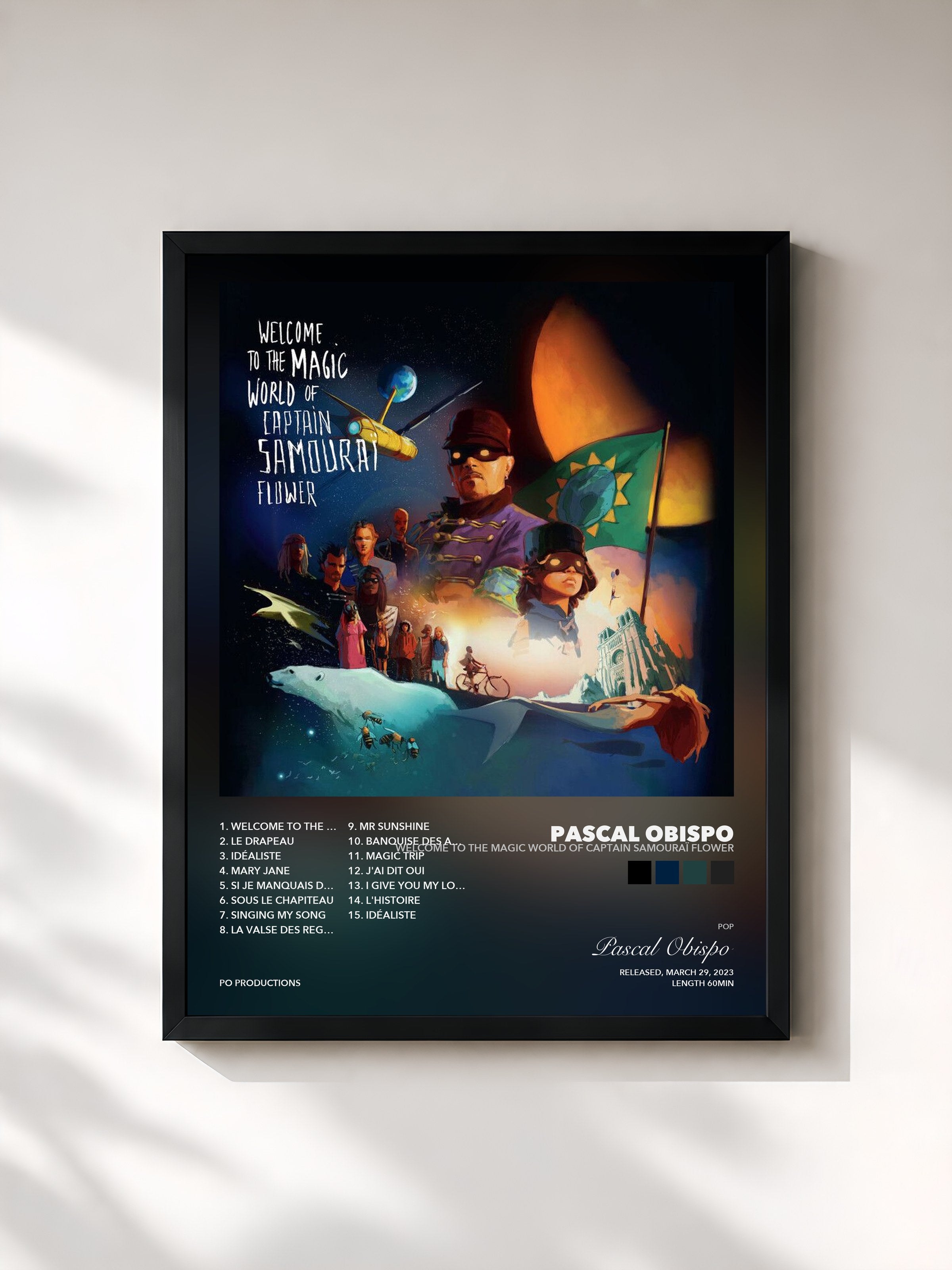 Pascal Obispo – Welcome to the magic world of Captain Samouraï Flower