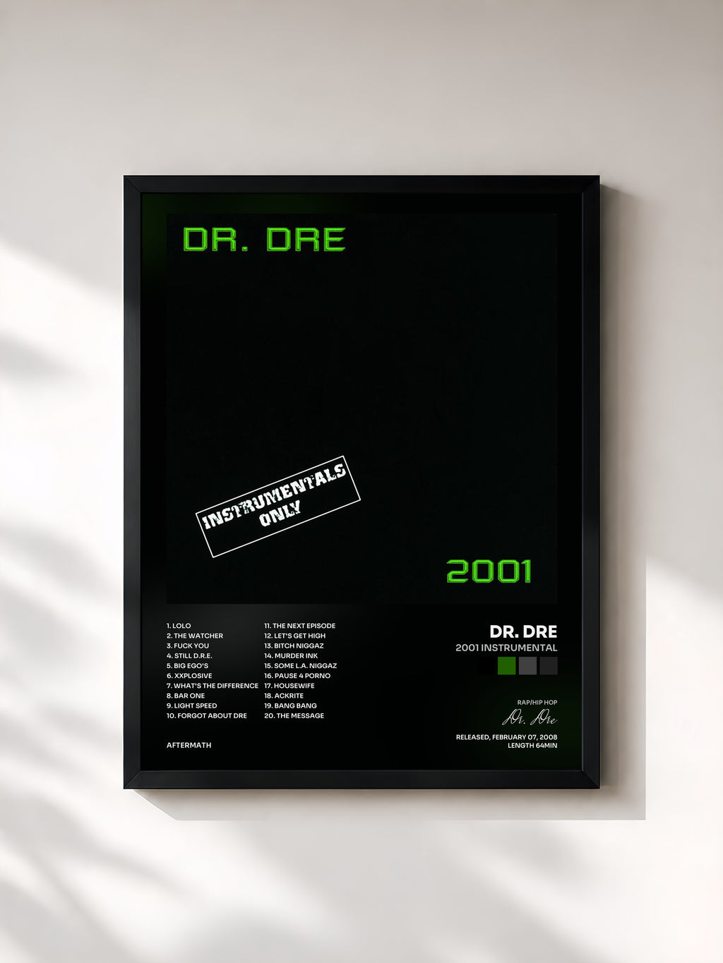 Dr. Dre · 2001 Instrumental
