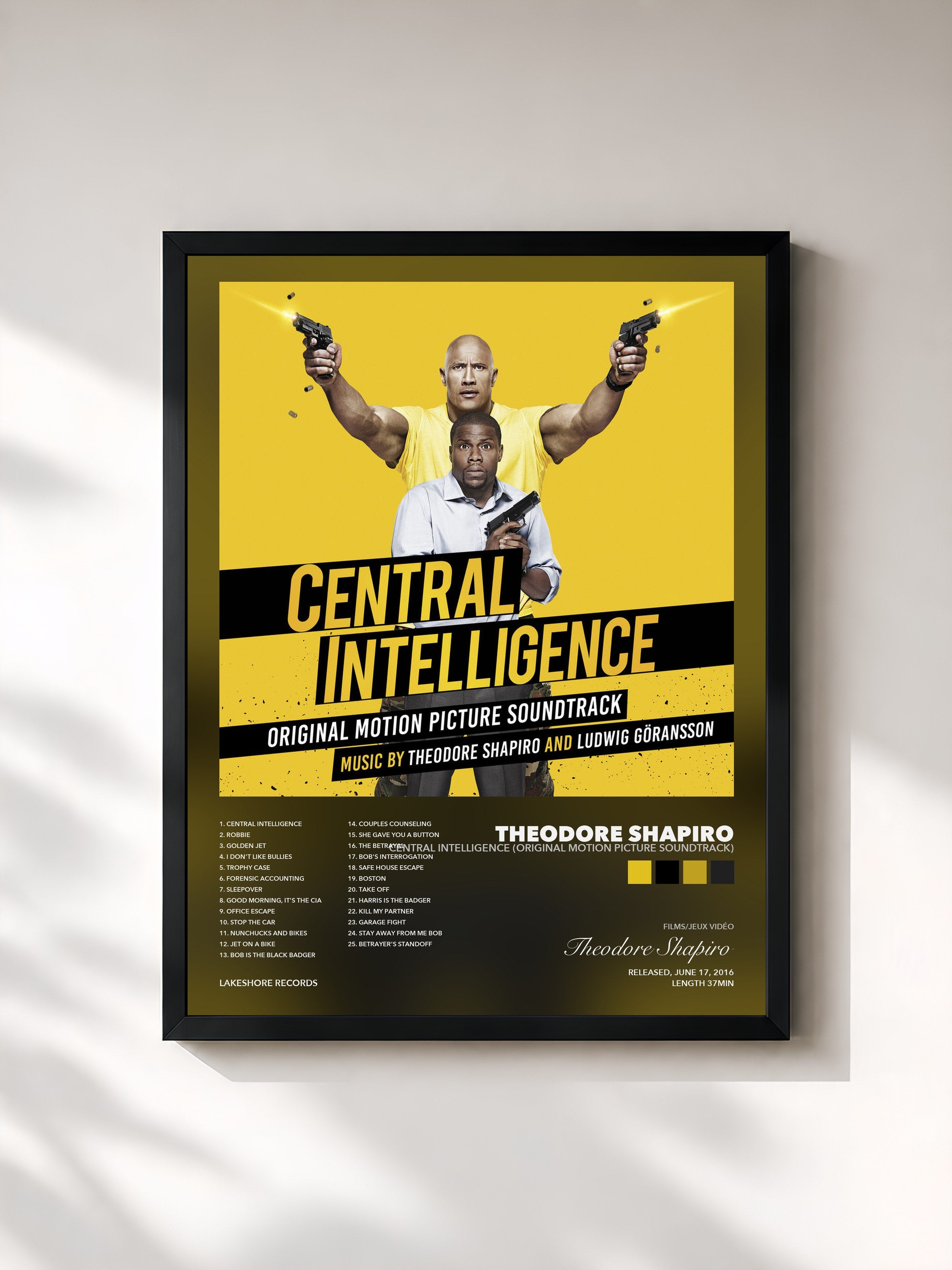 Theodore Shapiro – Central Intelligence (Original Motion Picture Soundtrack)