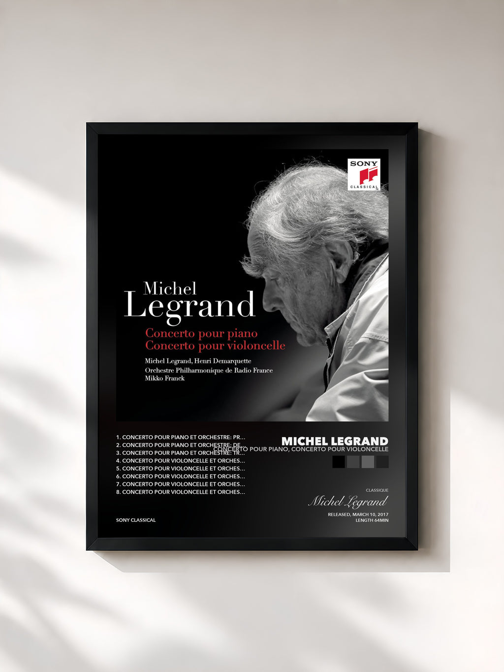 Michel Legrand – Concerto pour piano, Concerto pour violoncelle