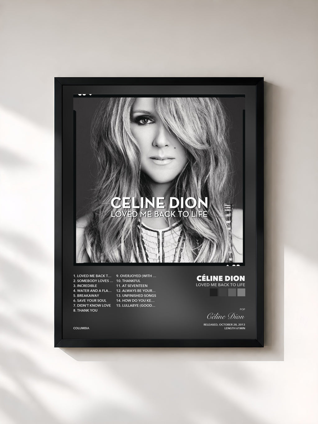 Céline Dion – Loved Me Back to Life