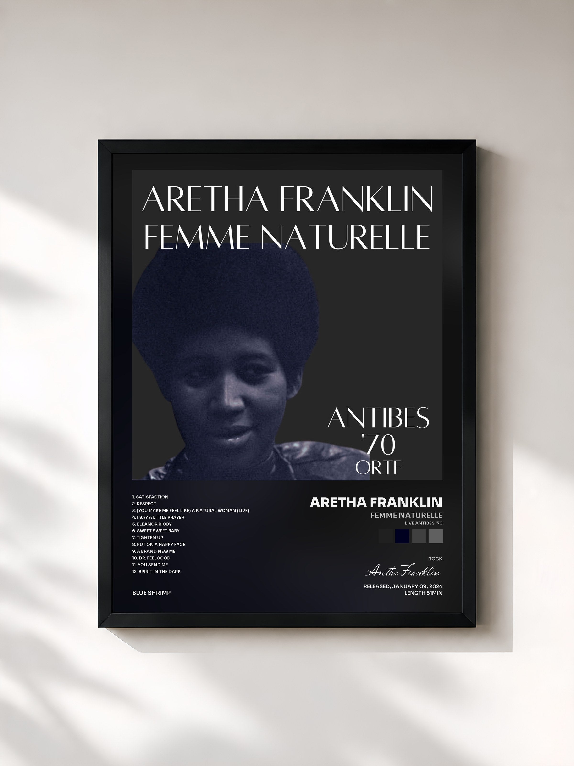 Aretha Franklin · femme naturelle (Live Antibes '70)