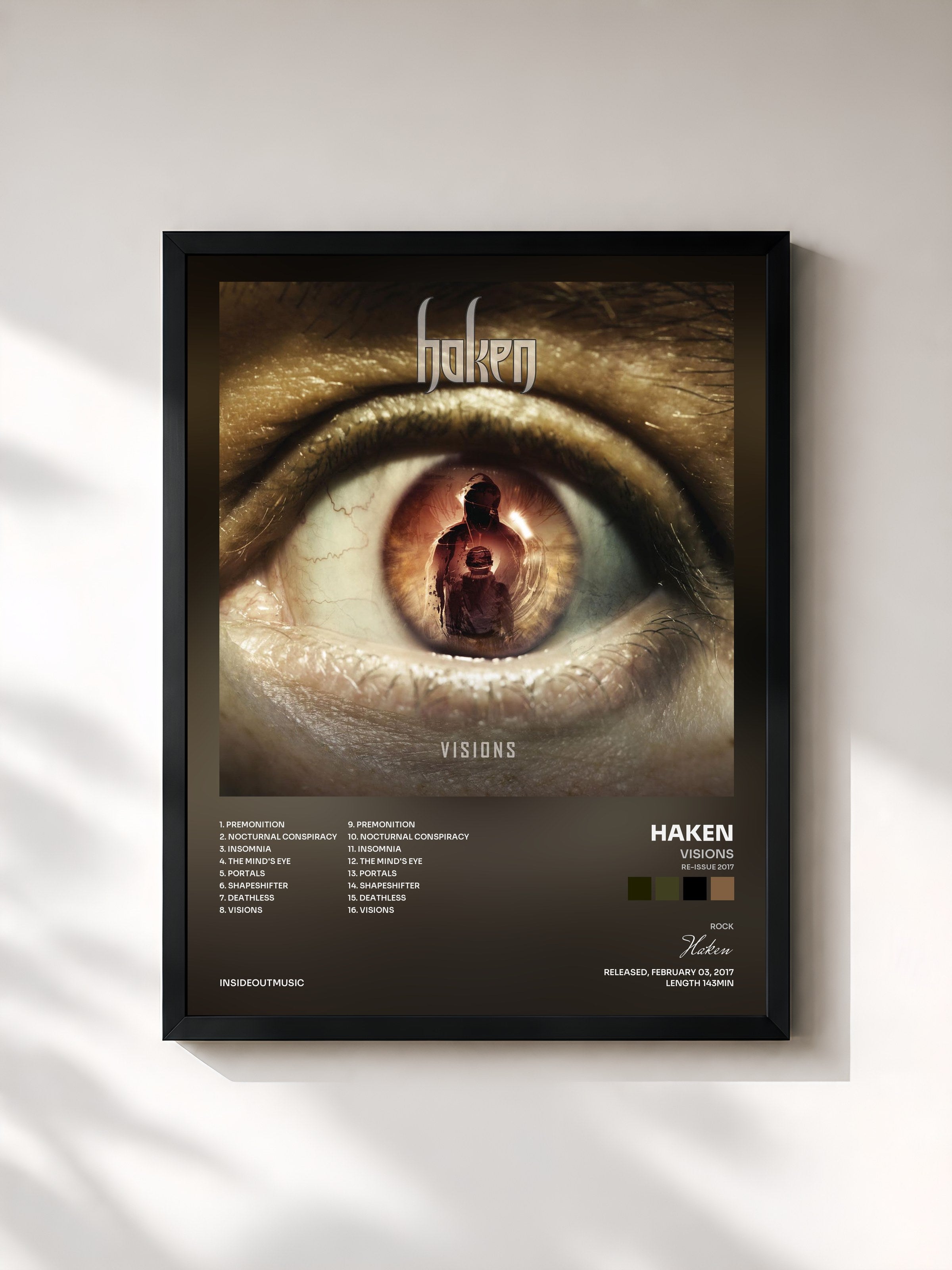 Haken · Visions (Re-issue 2017)