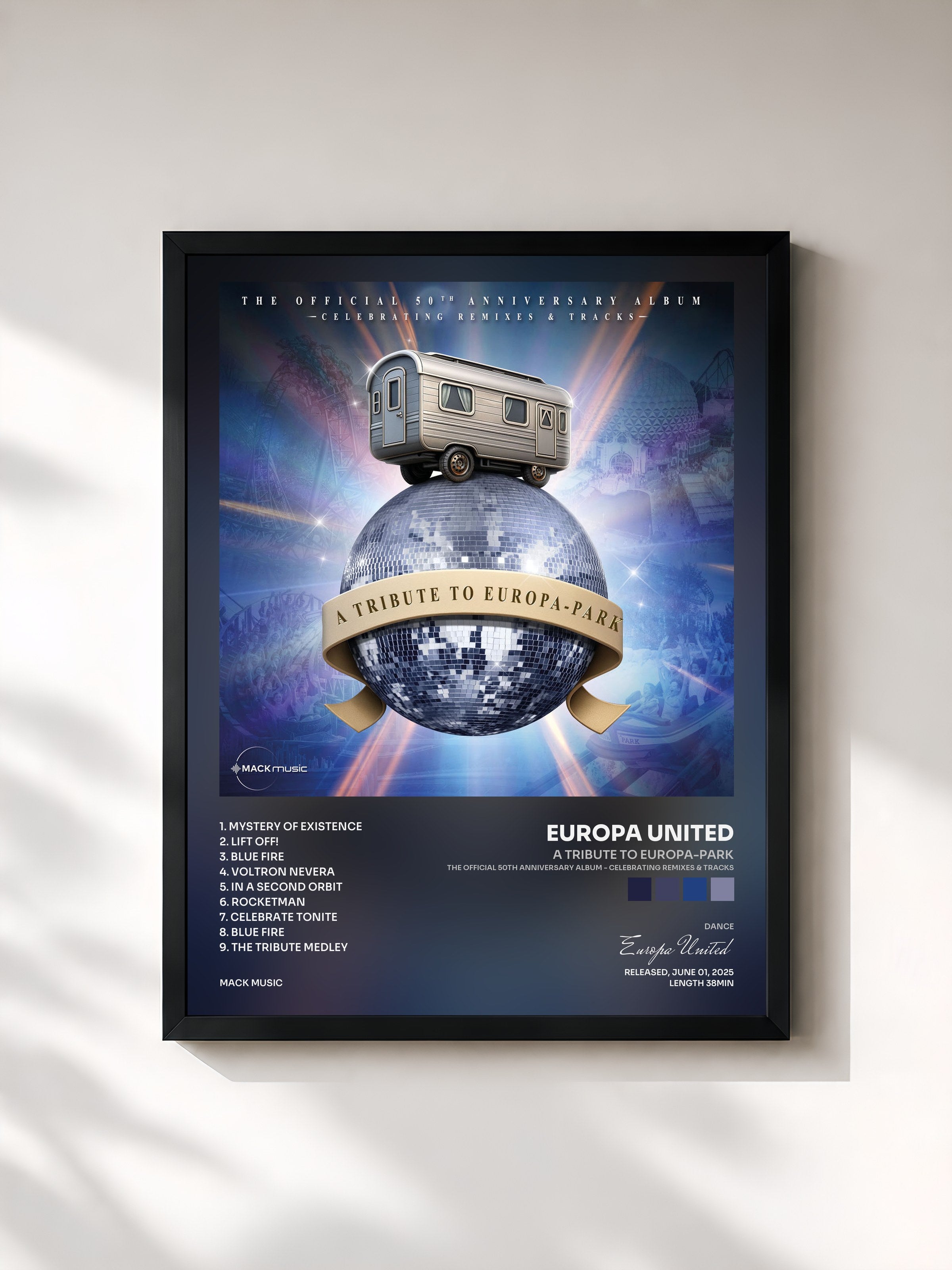 Europa United · A Tribute To Europa-Park (The Official 50th Anniversary Album - Celebrating Remixes & Tracks)