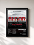 Tableau de l'album Blood (Original Motion Picture Soundtrack) de Daniel Pemberton, imprimé et encadré en France