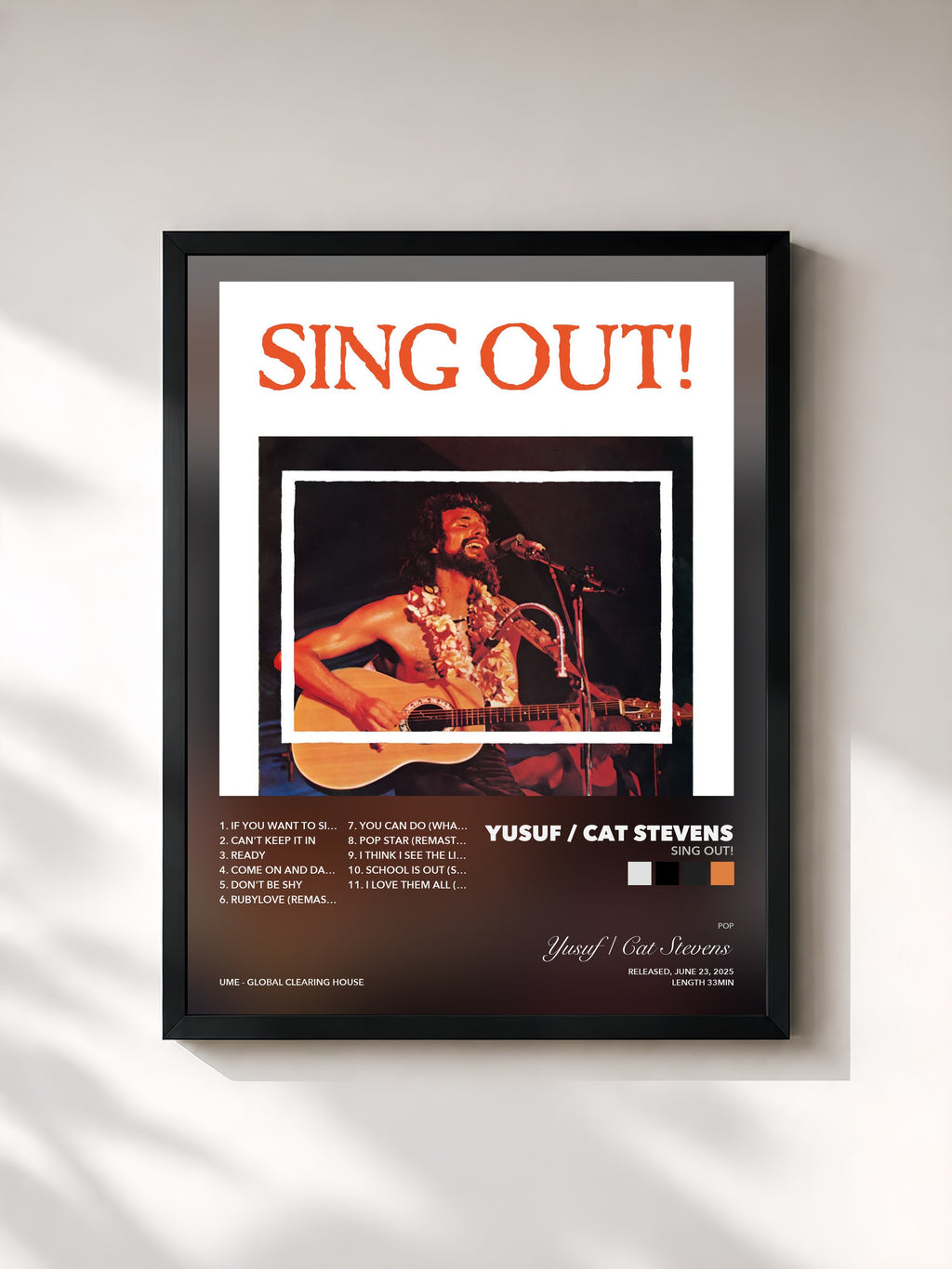 Yusuf / Cat Stevens – Sing Out!