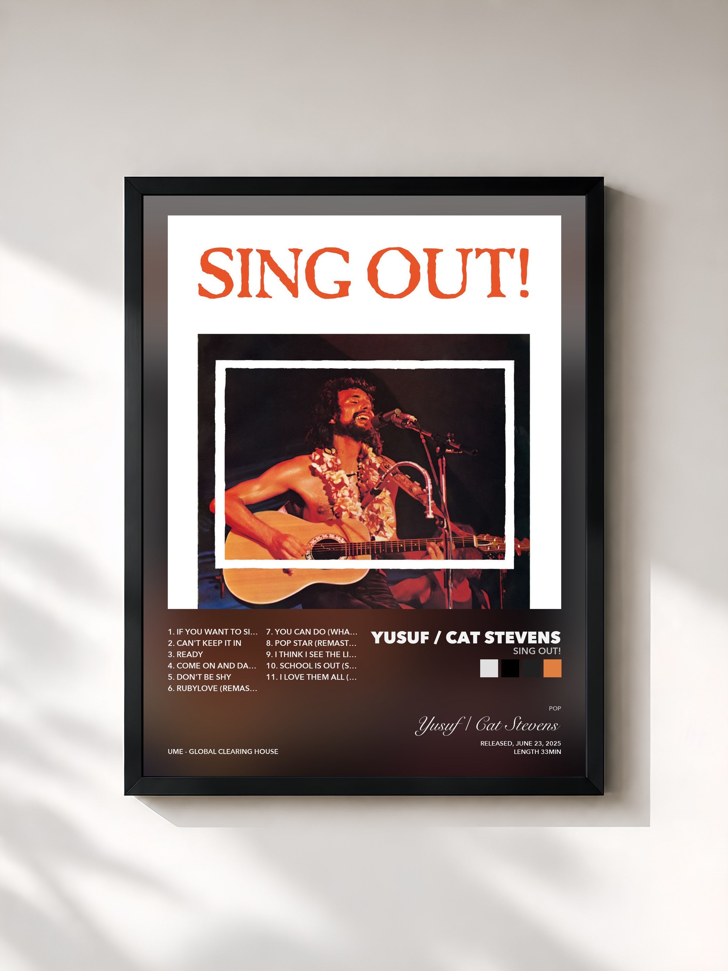 Yusuf / Cat Stevens – Sing Out!