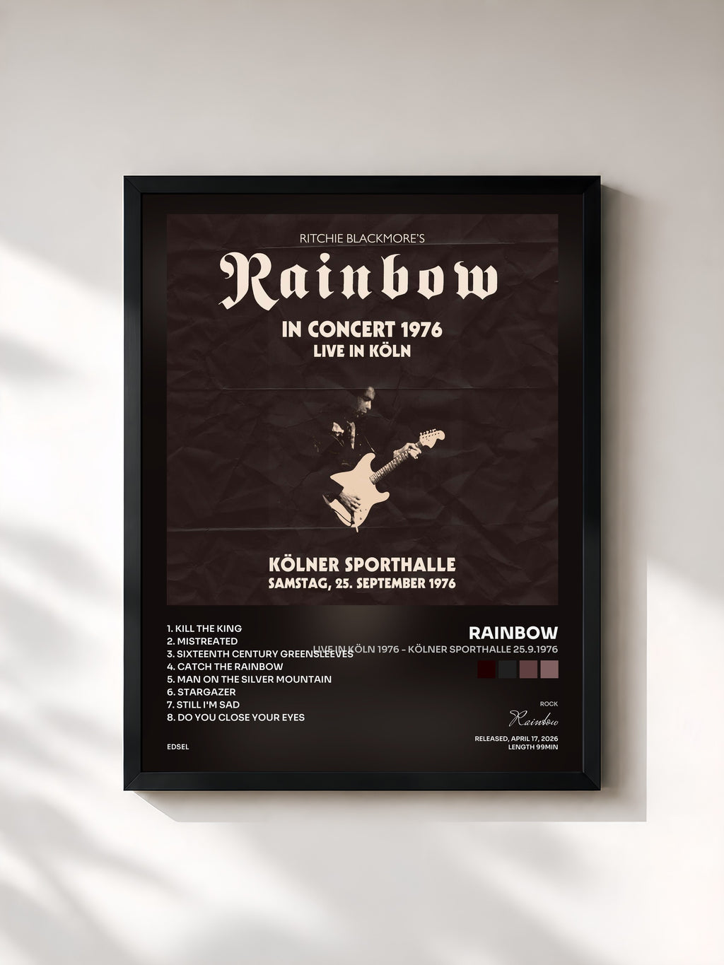 Rainbow · Live in Köln 1976 - Kölner Sporthalle 25.9.1976