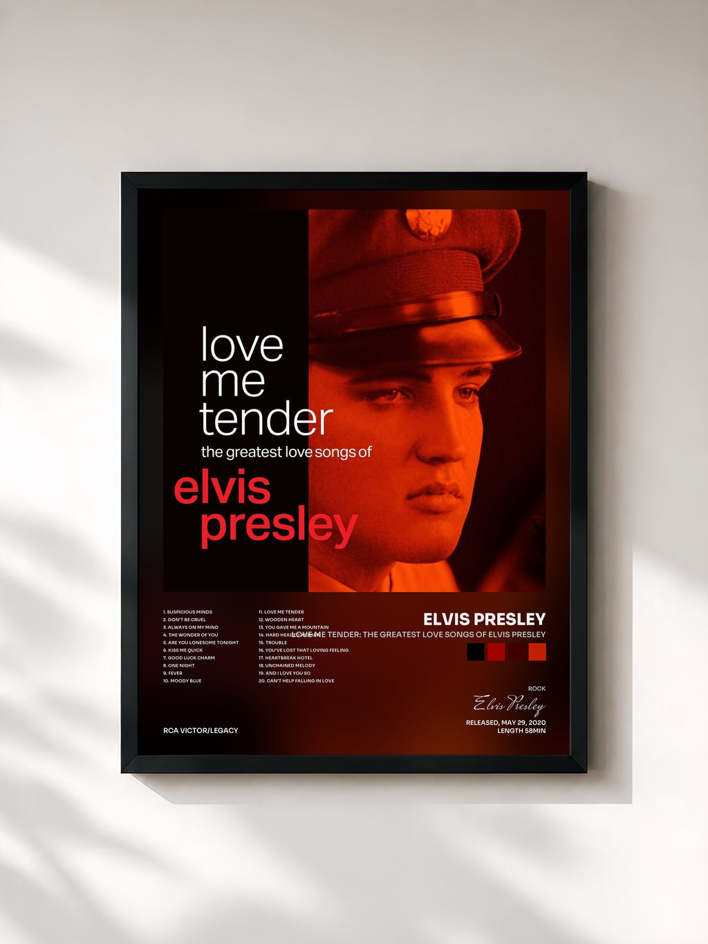 Elvis Presley · Love Me Tender: The Greatest Love Songs of Elvis Presley