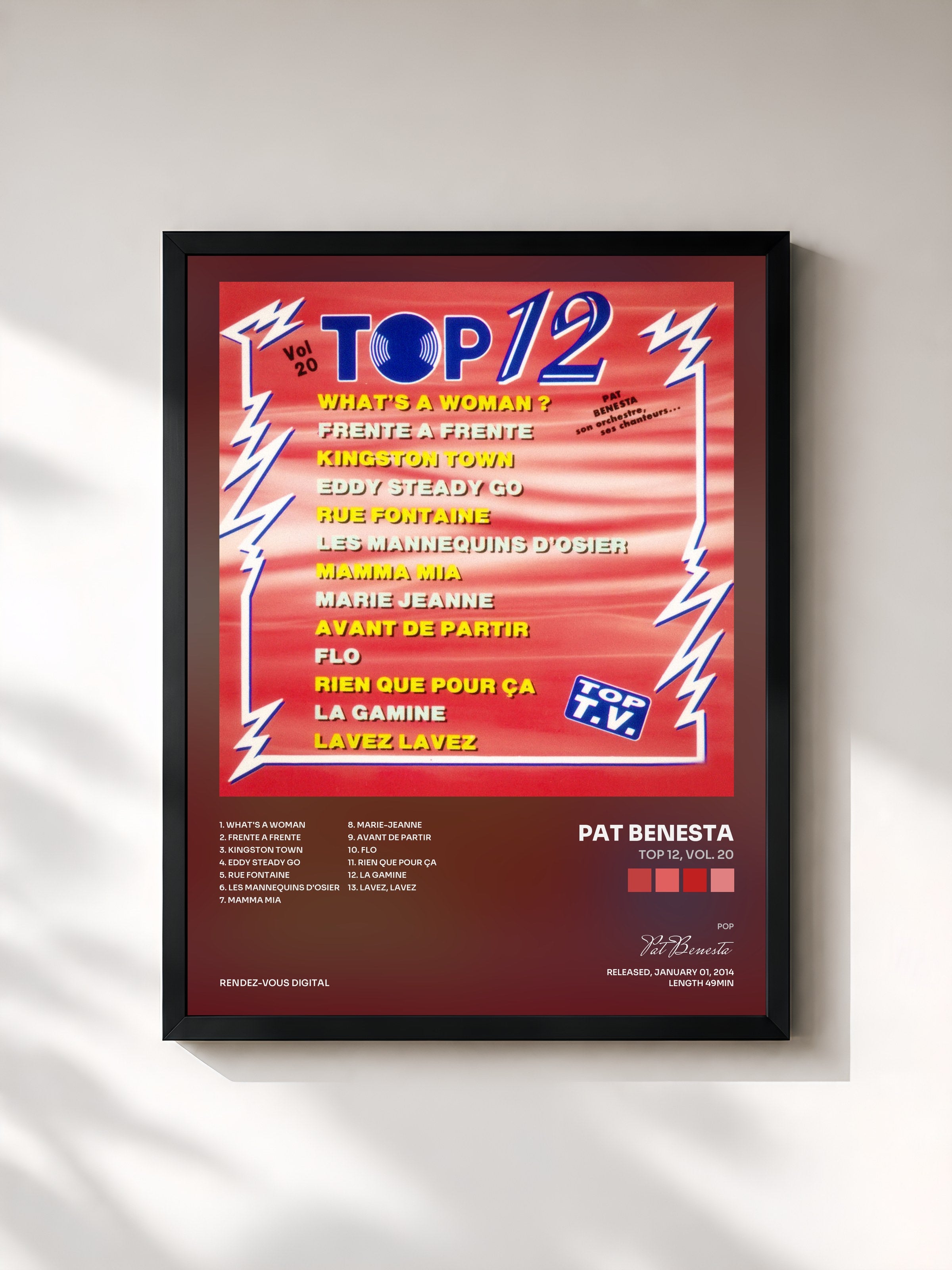 Pat Benesta · Top 12, Vol. 20