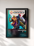 Tableau de l'album Concord (Original Video Game Soundtrack) de Daniel Pemberton, imprimé et encadré en France