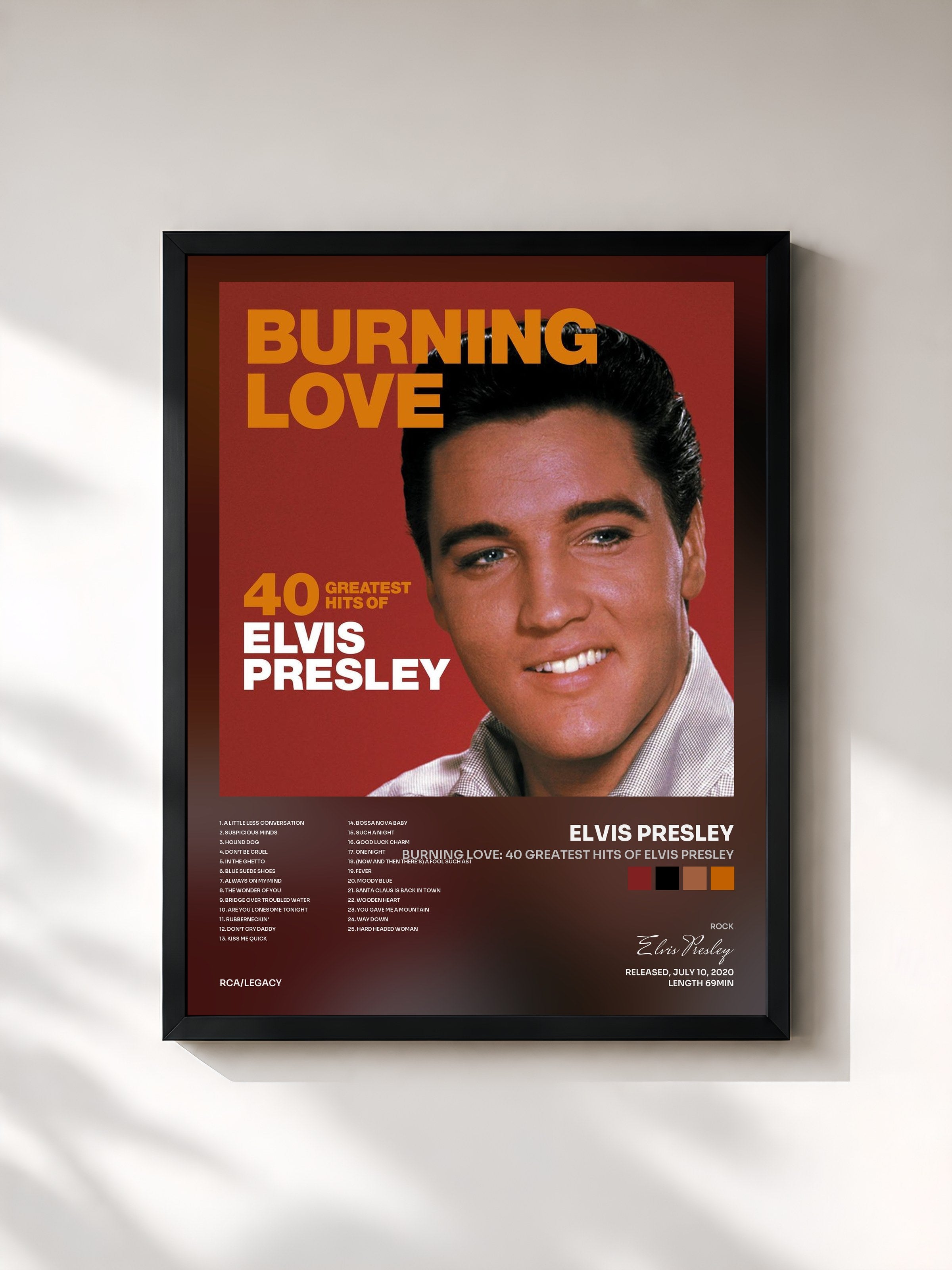 Elvis Presley · Burning Love: 40 Greatest Hits of Elvis Presley