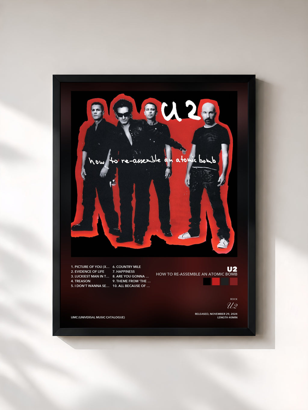 U2 – How To Re-Assemble An Atomic Bomb