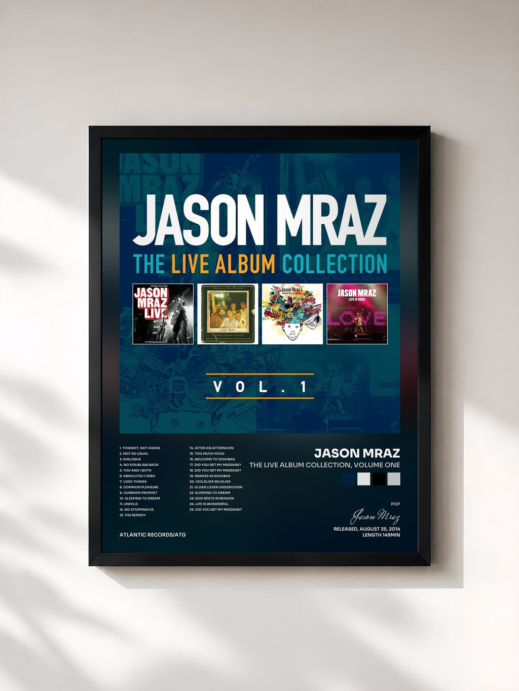 Jason Mraz · The Live Album Collection, Volume One