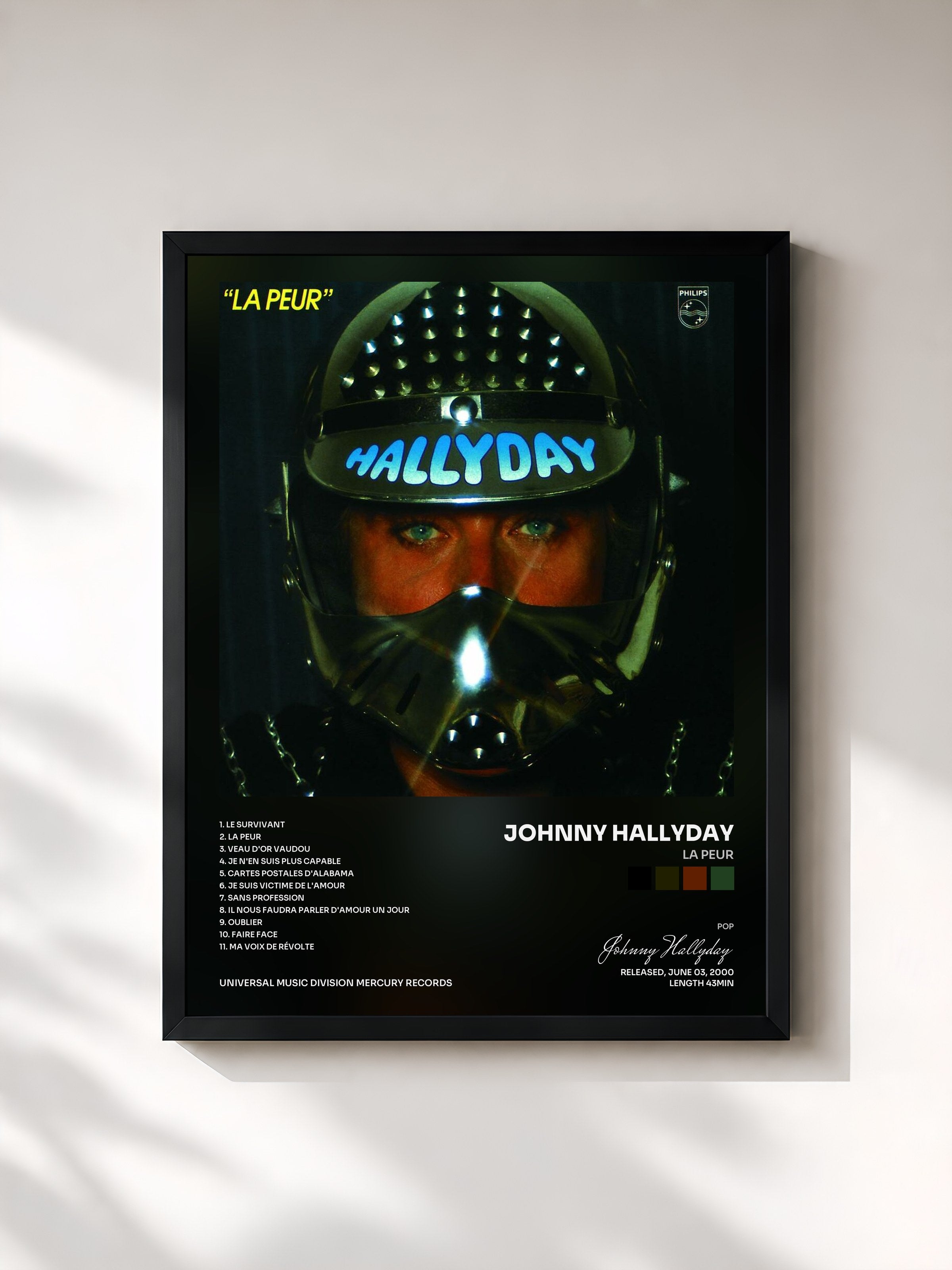 Johnny Hallyday · La peur